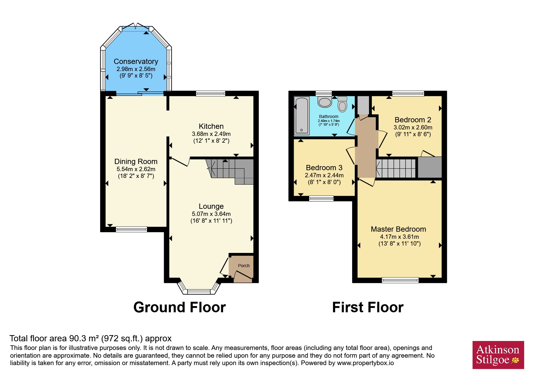 10, Ashley Way, Balsall Common floorplan