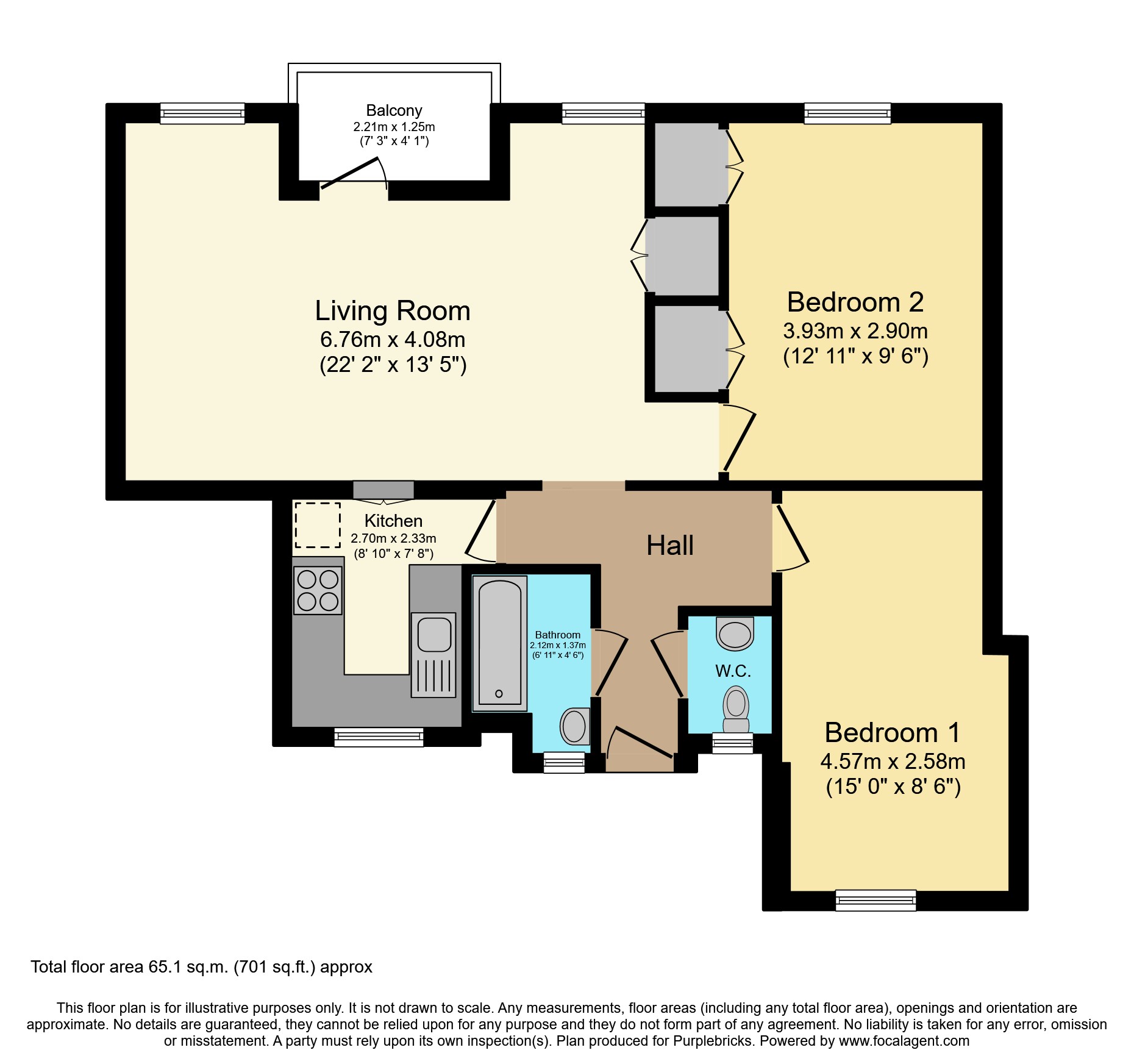 Tulse Hill, London, SW2 floorplan