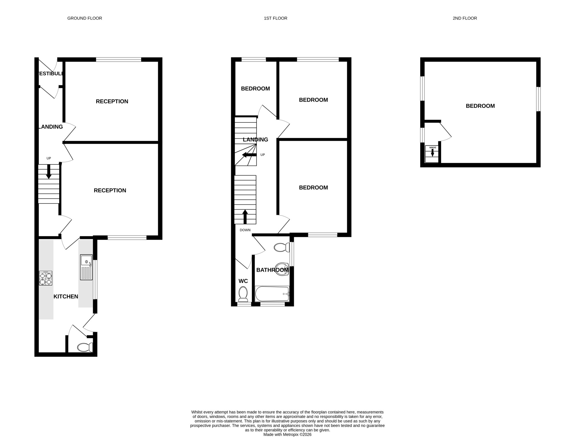 115, Selborne Street, Preston floorplan