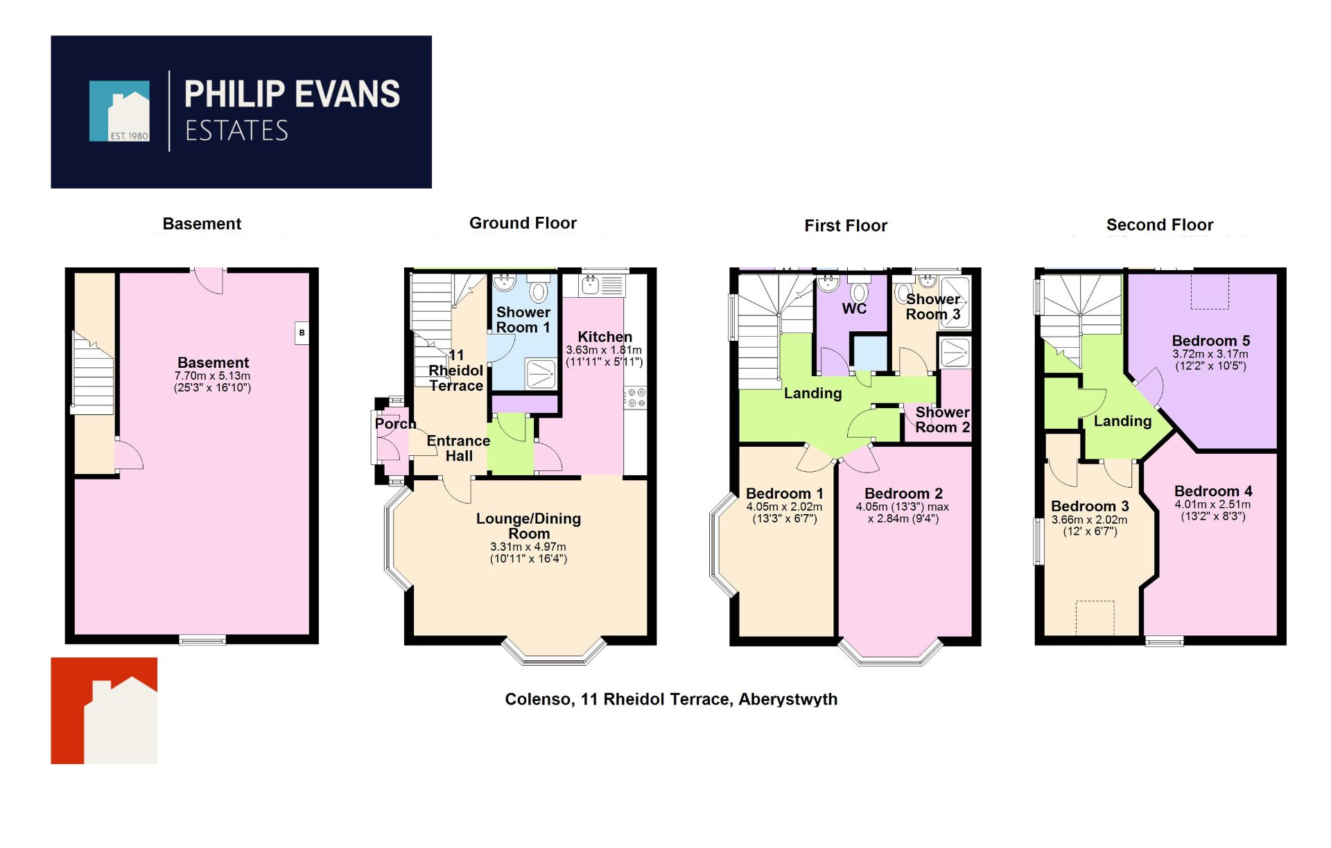 Rheidol Terrace, Aberystwyth SY23, 8 bedroom semidetached house for sale 62480443 PrimeLocation