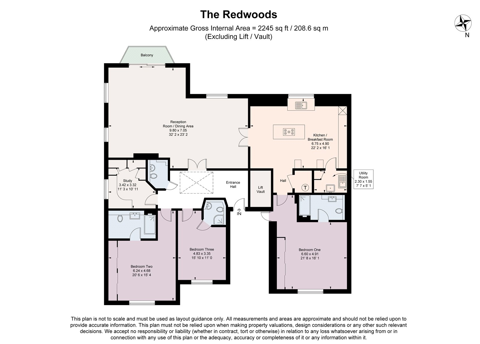 5 The Redwoods,, Maple Avenue, Hertfordshire floorplan