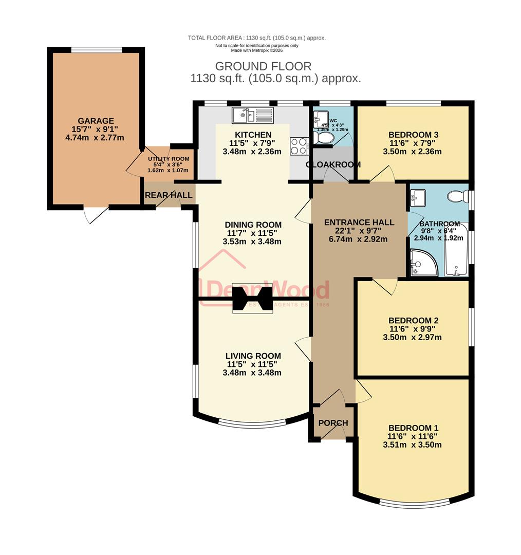 26, Groudle Road, Onchan floorplan
