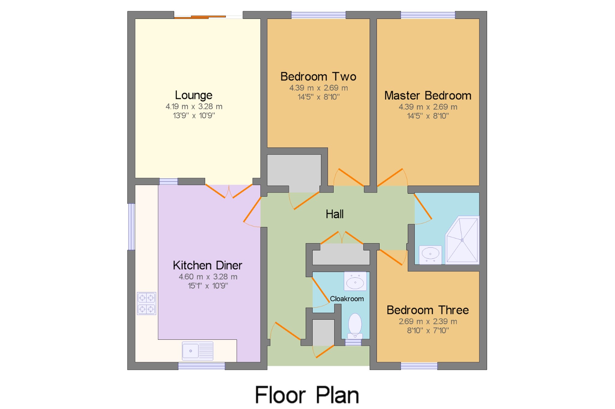 3 Bedrooms Bungalow for sale in Walbrook Avenue, Springfield, Milton Keynes, Na MK6