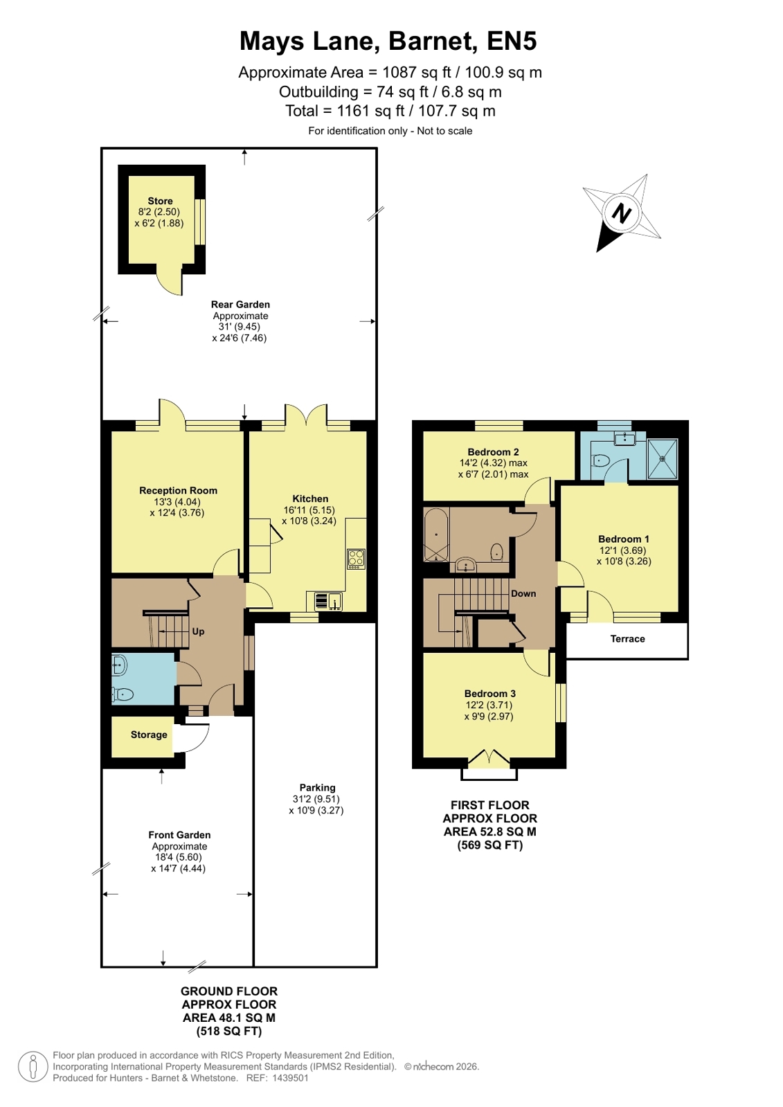 79, Mays Lane, Barnet floorplan