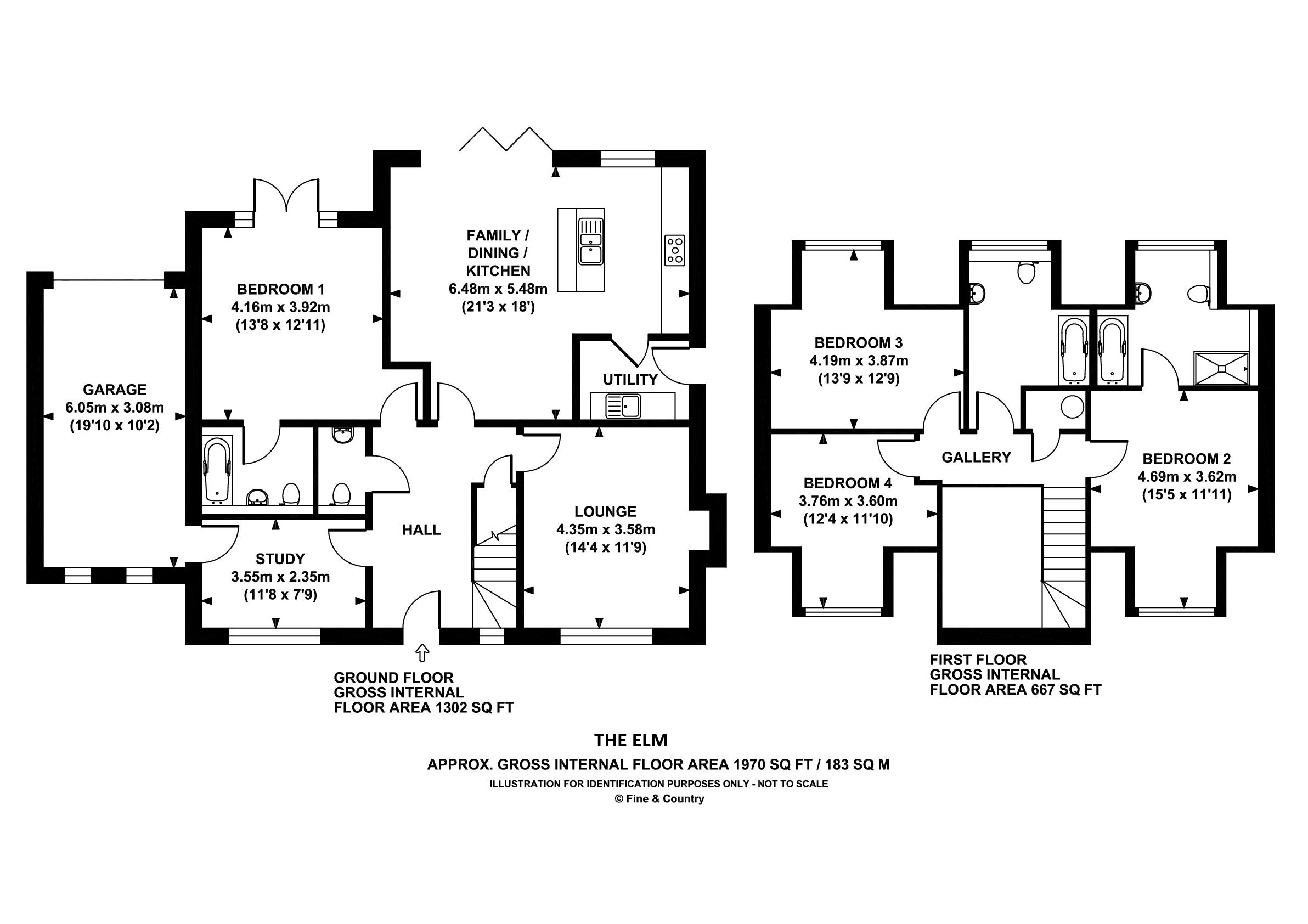 PLOT 8,, The Elm, Langho floorplan