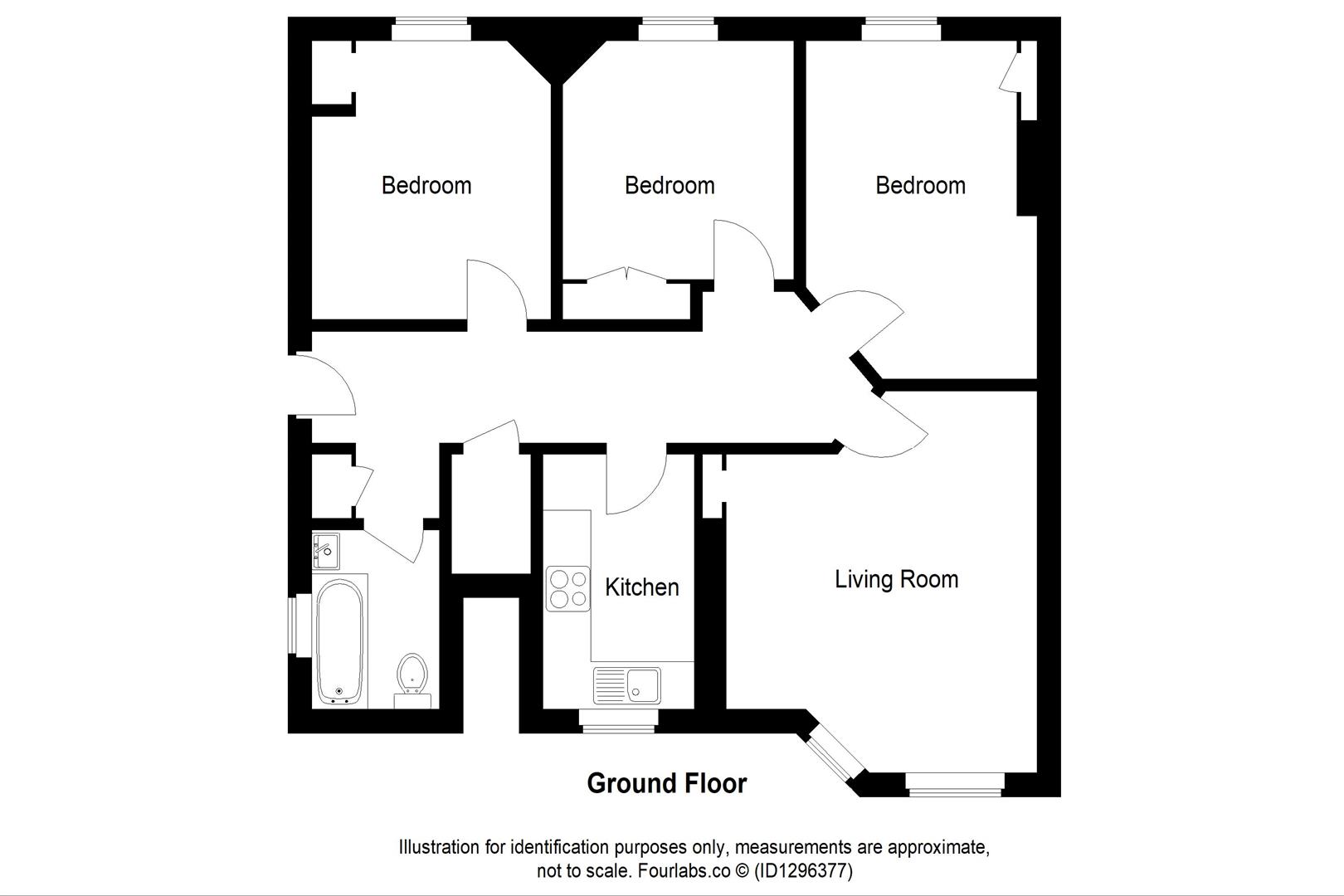 49, Croft Crescent, Markinch floorplan