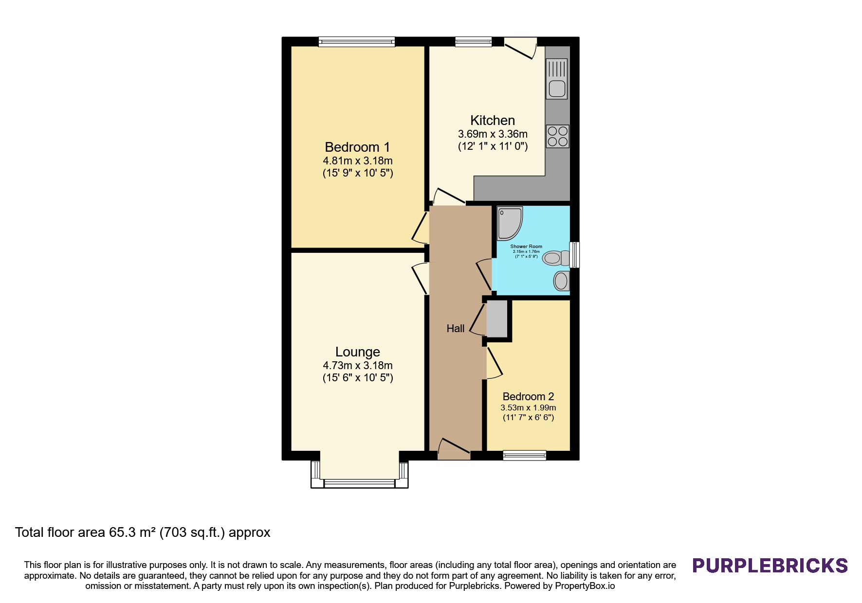 17, Wimbald Close, Liverpool floorplan