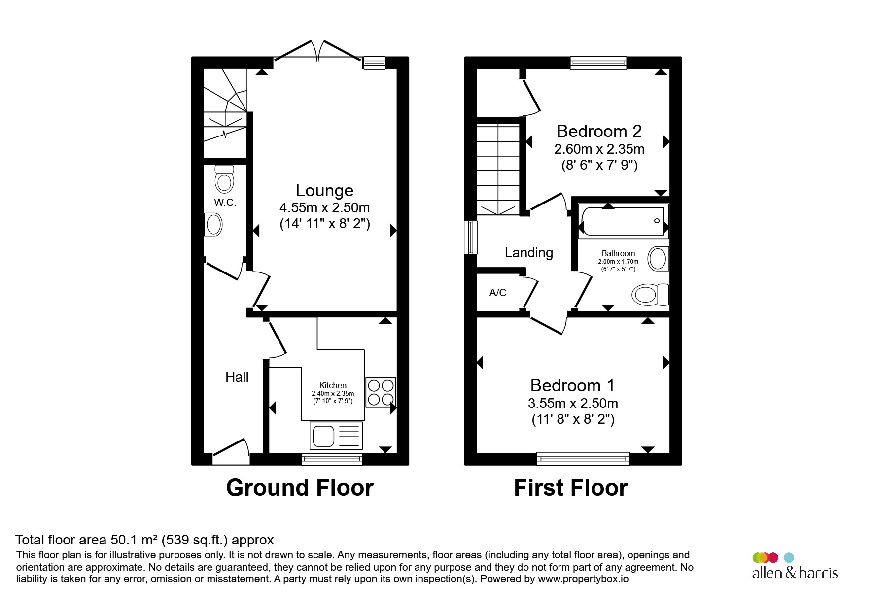 8, Abbott Road, Didcot floorplan