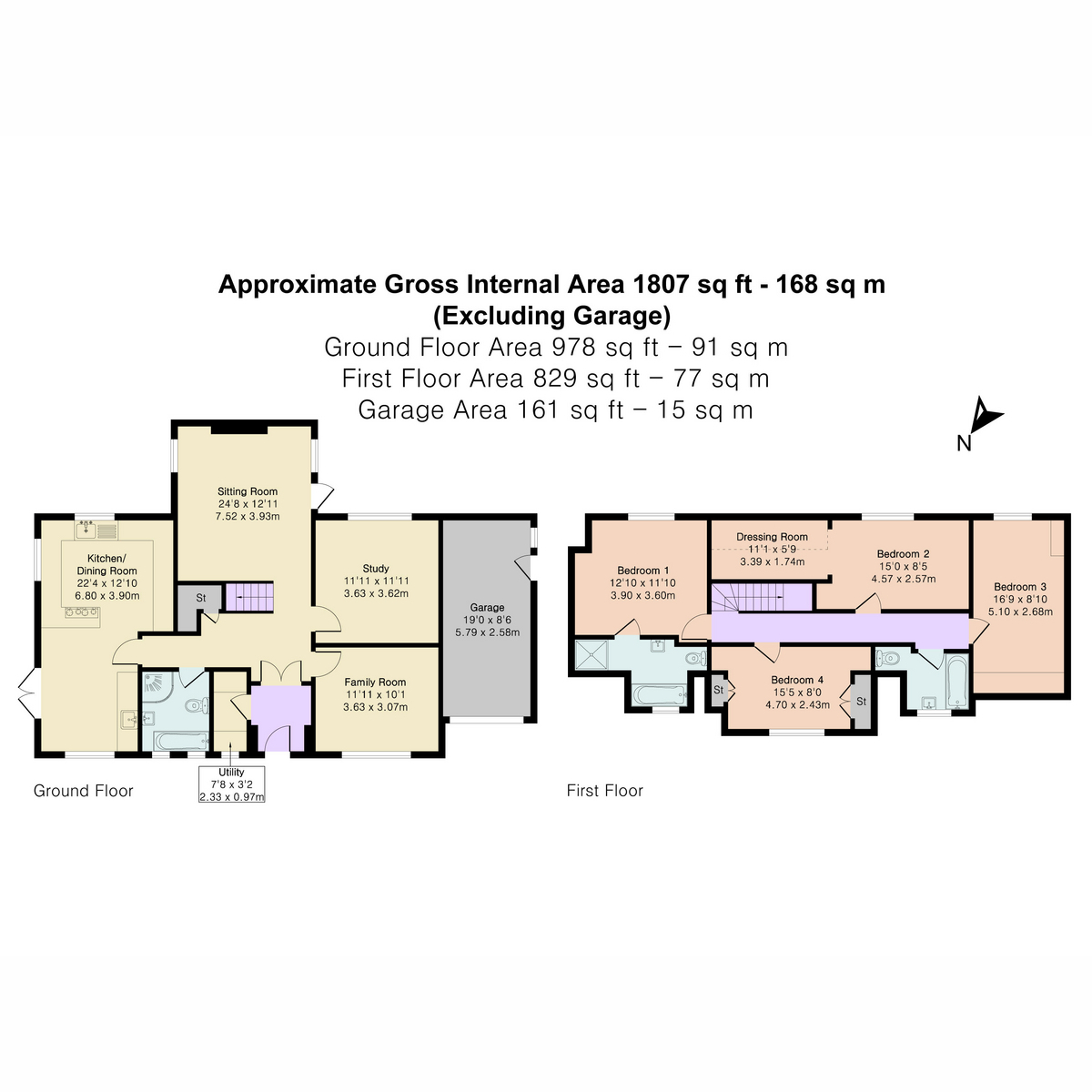 1a, Old Croft Close, Chinnor floorplan