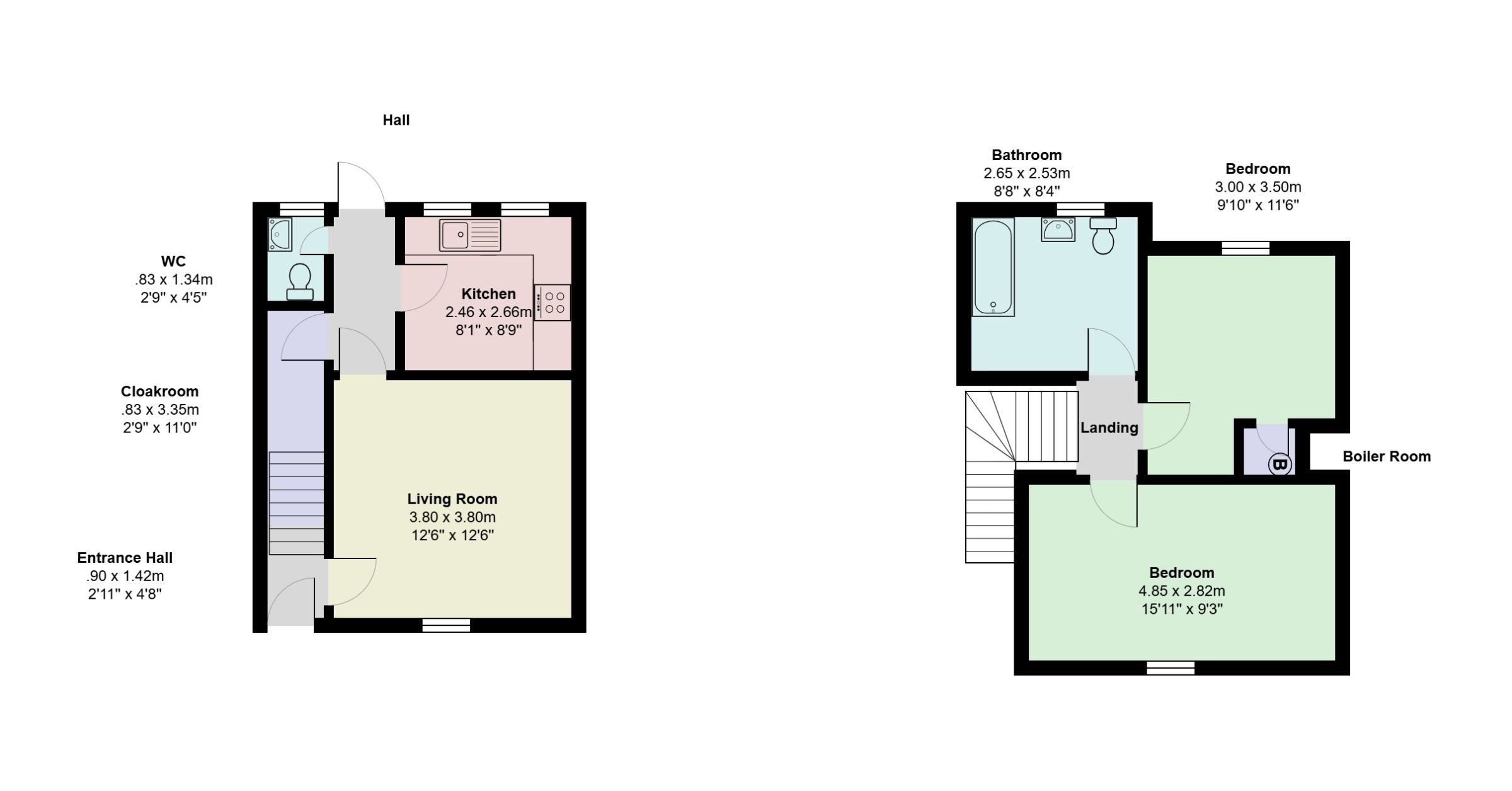 386 Townhill Road, Swansea floorplan