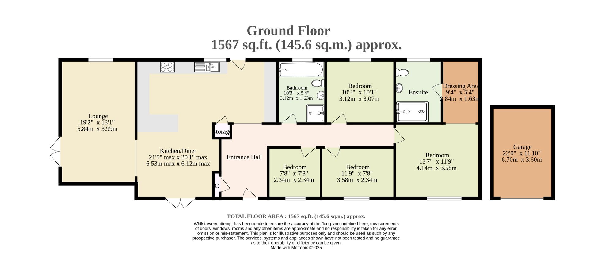 10 Hillside Crescent, Wymondham floorplan