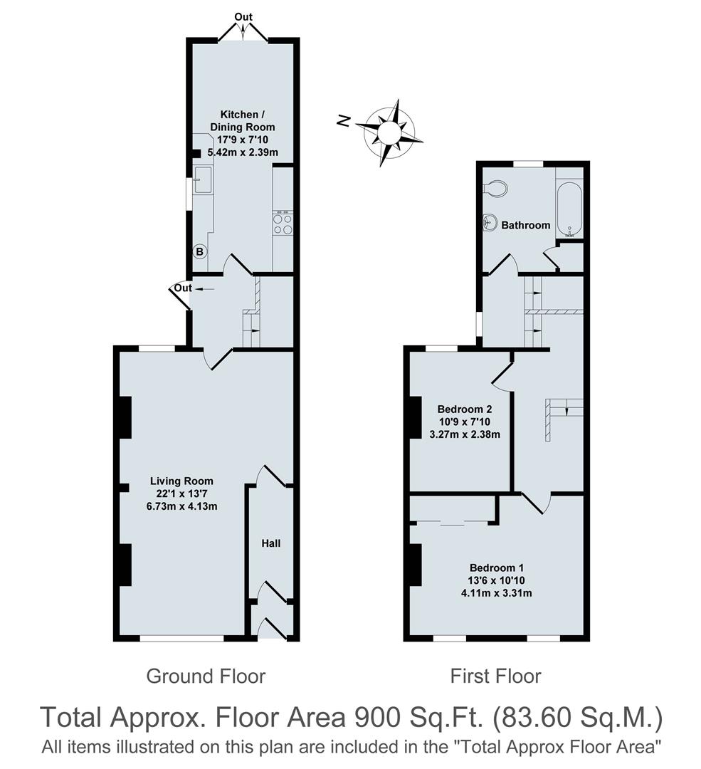 6, Newport Terrace, Bicester floorplan