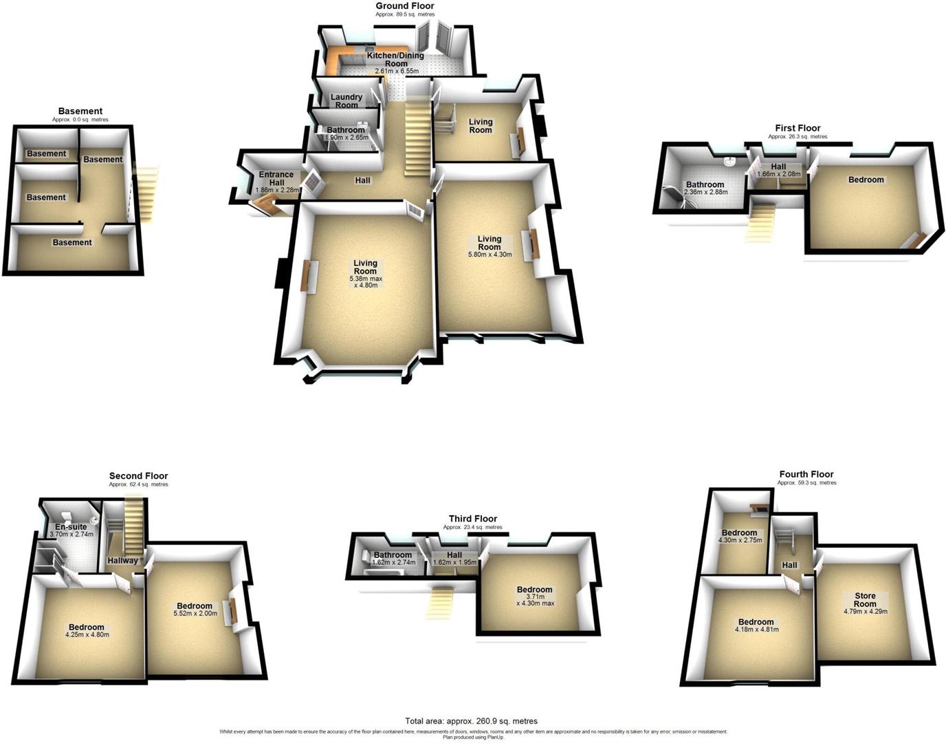 23, Great Georges Road, Liverpool floorplan