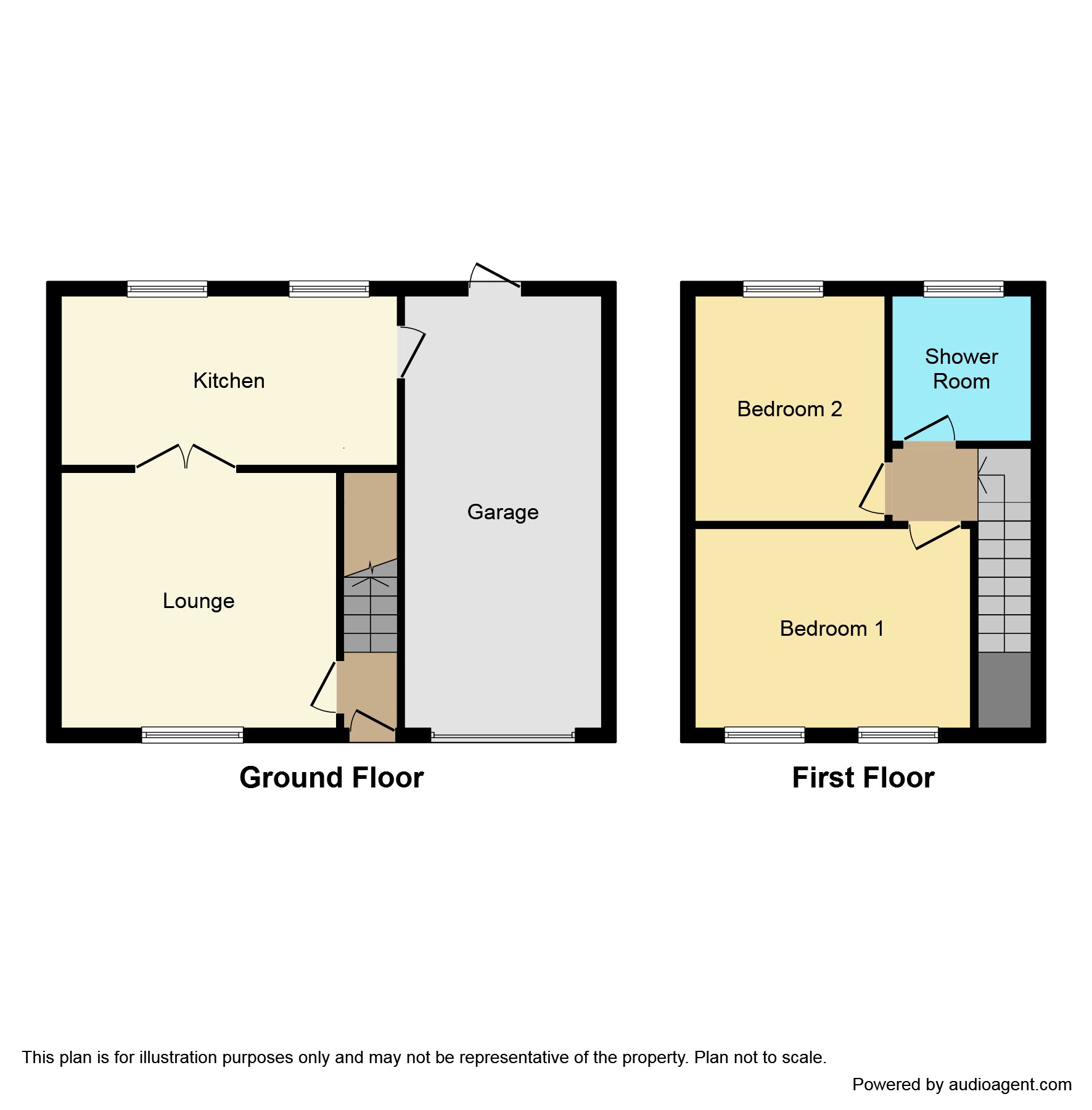 Waterloo Road, Wellfield, Whitley Bay NE25, 2 bedroom semidetached house for sale 62113629