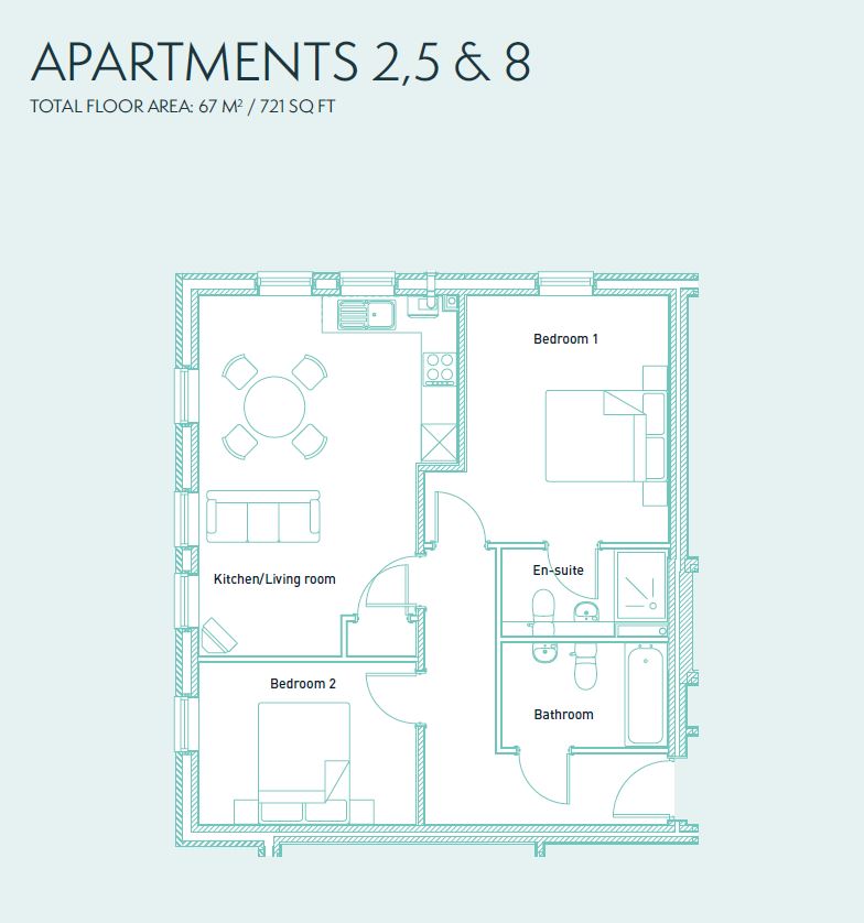 2 Bedrooms  for sale in Station Road, Alresford, Hampshire SO24