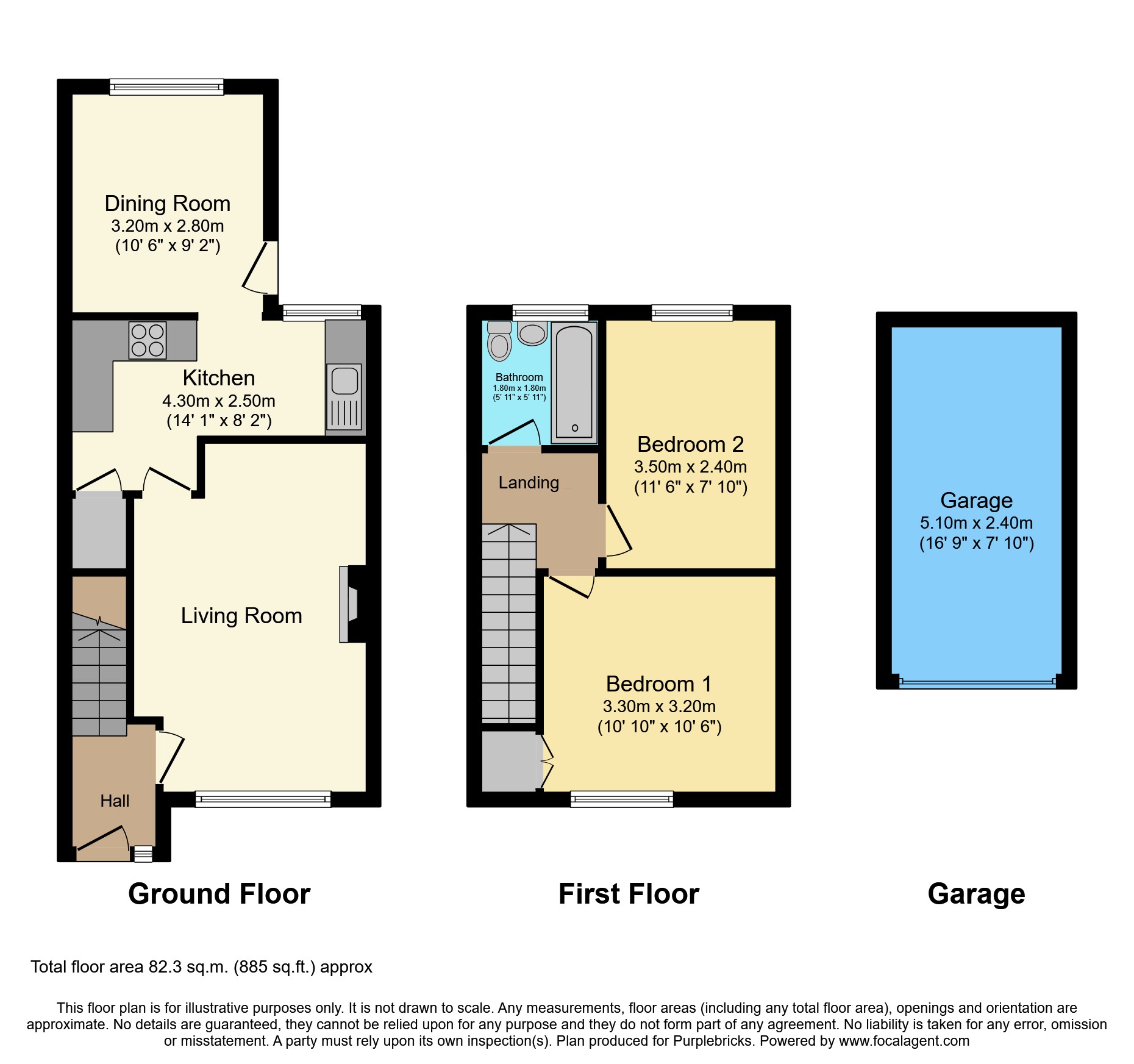 35, Austin Place, Abingdon floorplan