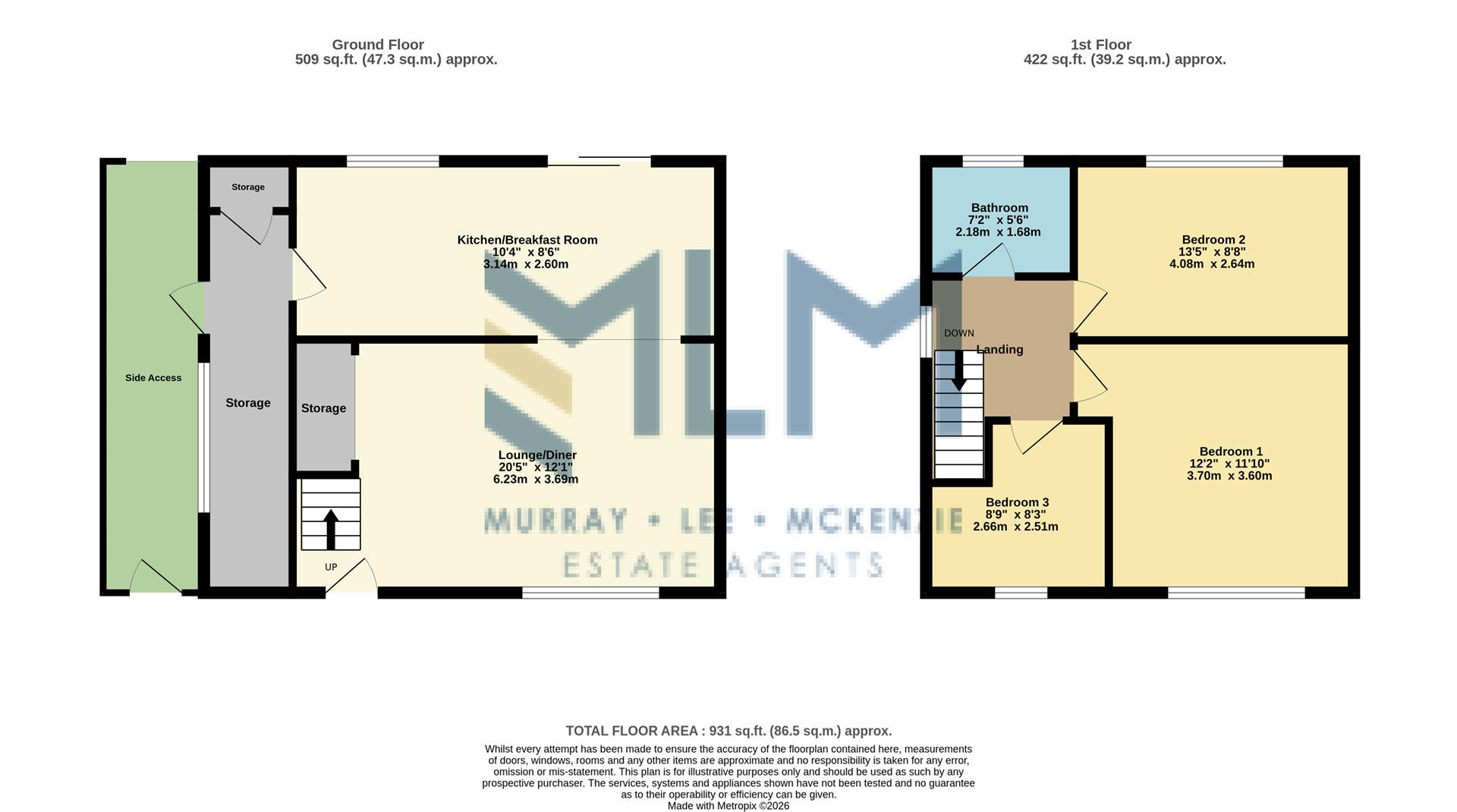 9, Stelling Road, Erith floorplan