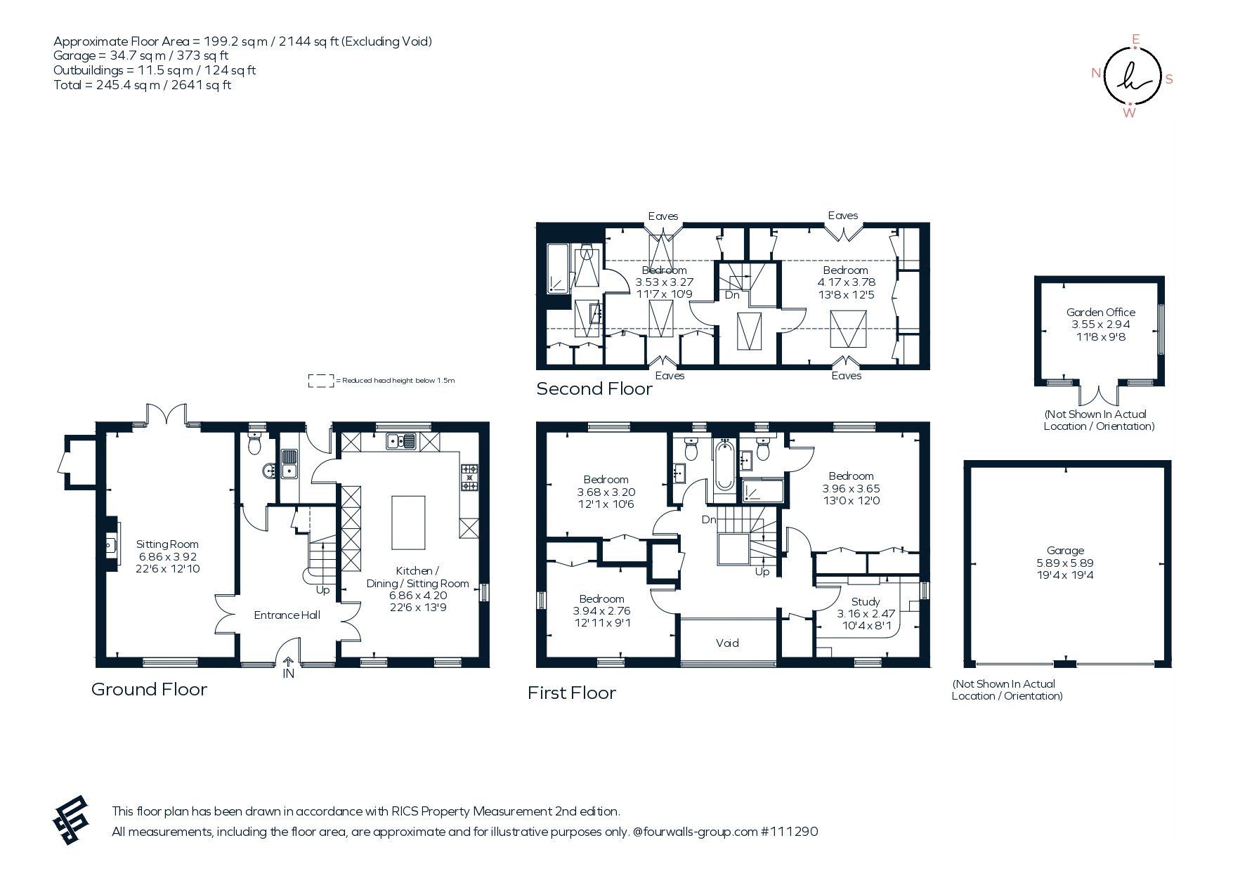 3, 3 Willowfield, Watercress Way, Medstead floorplan