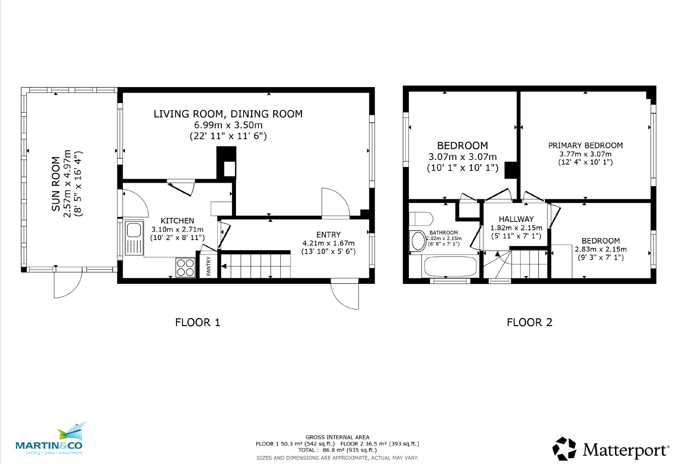 12, Maple Drive, Cheltenham, Glos floorplan