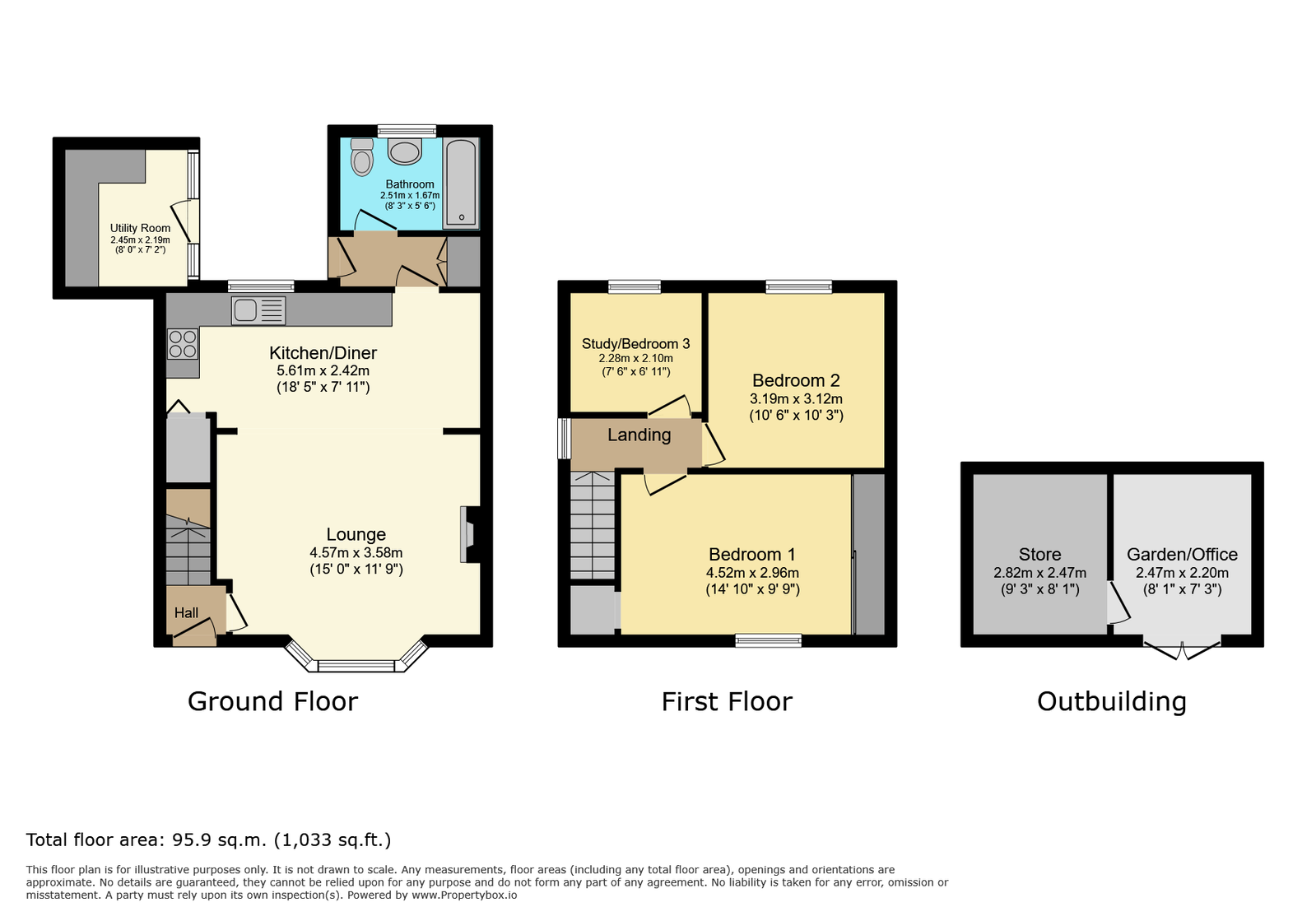 17, Thorpe Road, Howden floorplan