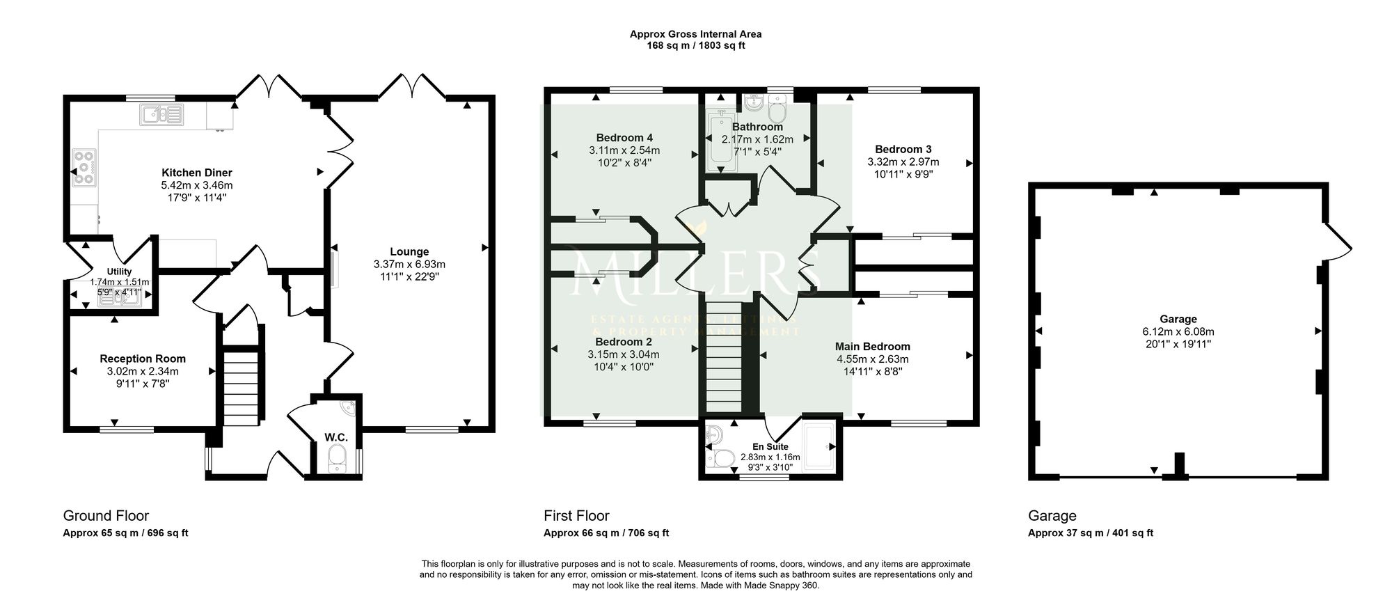 18 Randall Crescent, Cromer floorplan