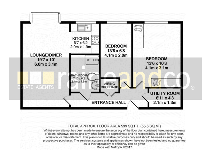 2 Bedrooms Flat for sale in Billy Lows Lane, Potters Bar EN6