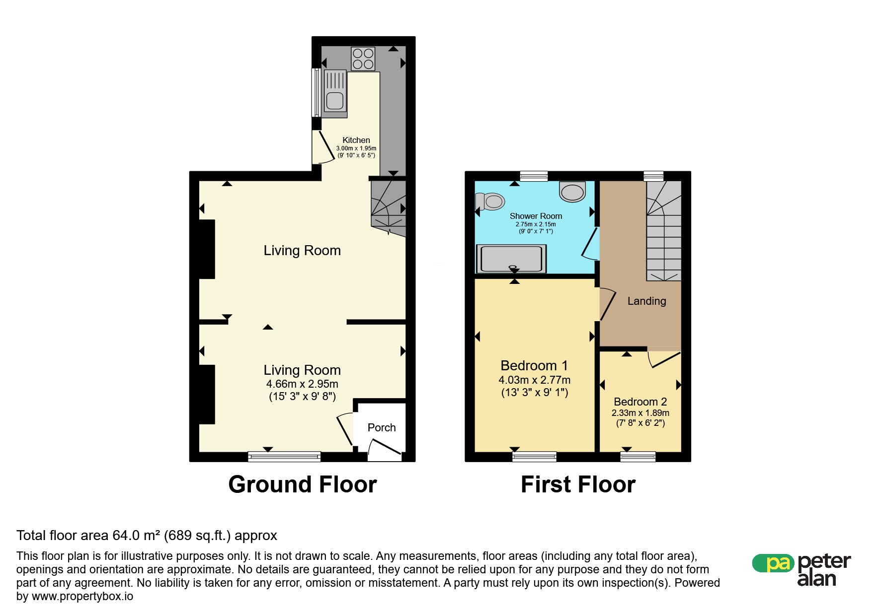 12, Brynhyfryd Terrace, Ebbw Vale floorplan