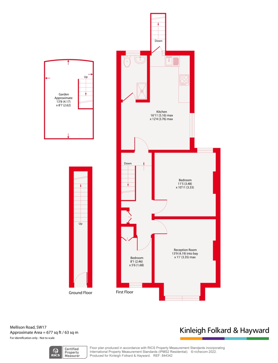 Mellison Road, London floorplan