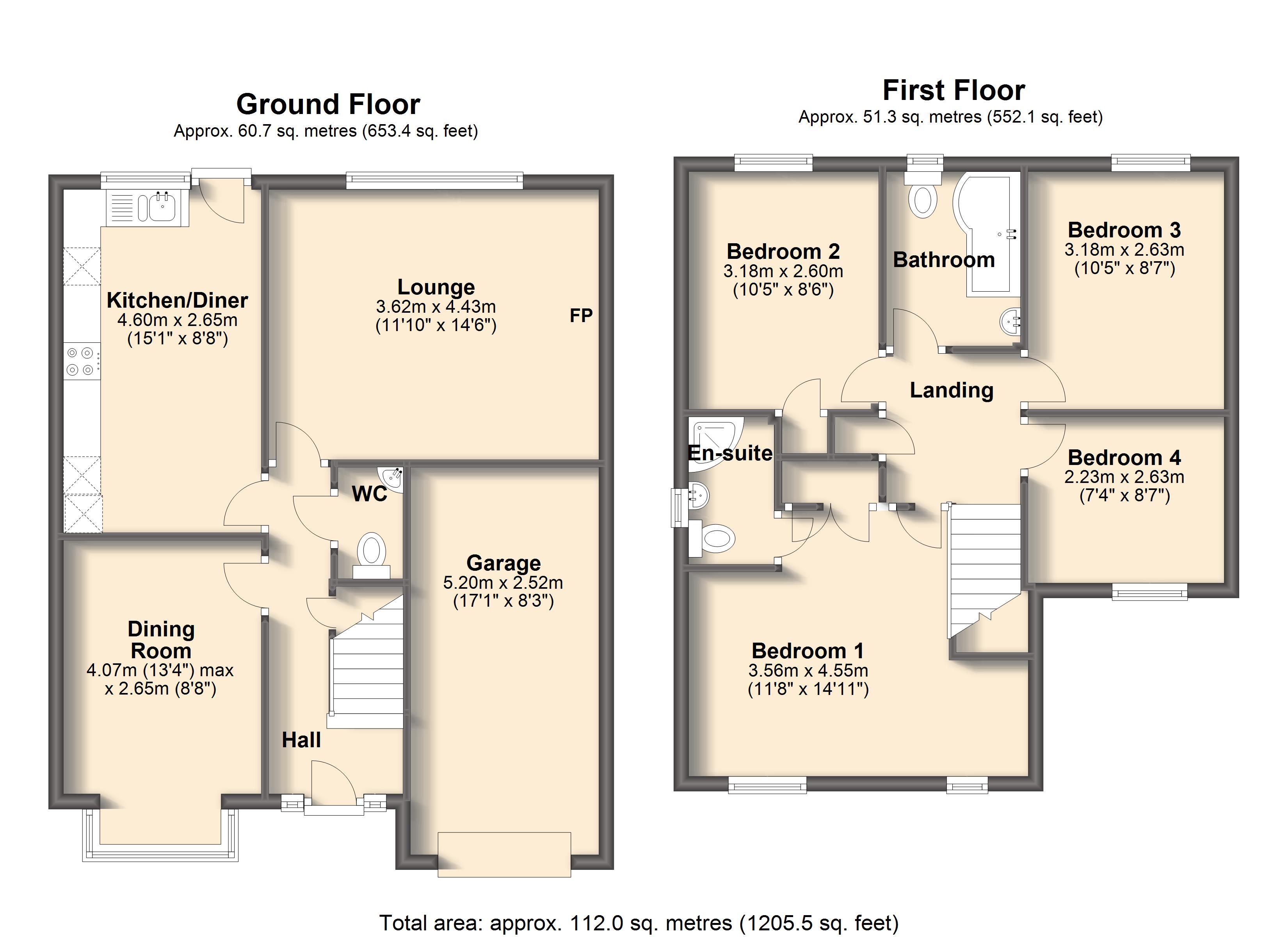 4 Bedrooms Detached house for sale in Windsor Walk, Hasland, Chesterfield S41