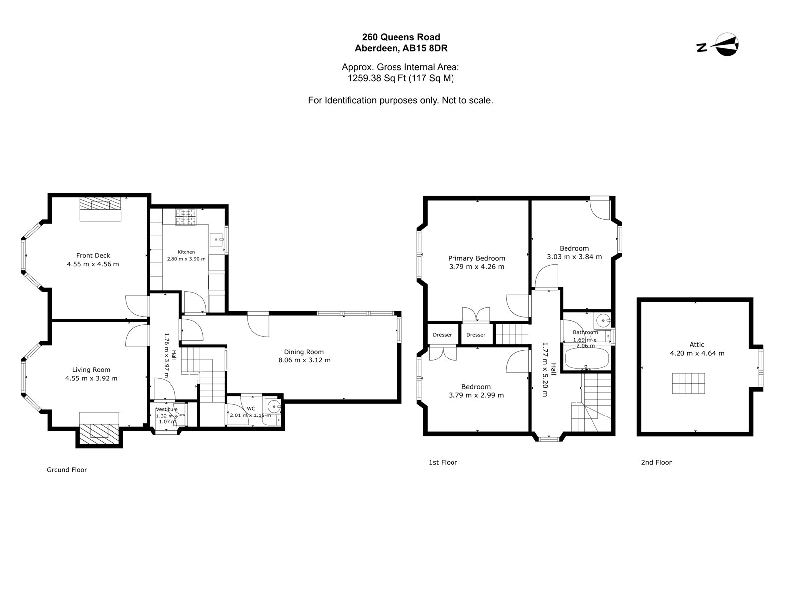 260, Queens Road, Aberdeen floorplan