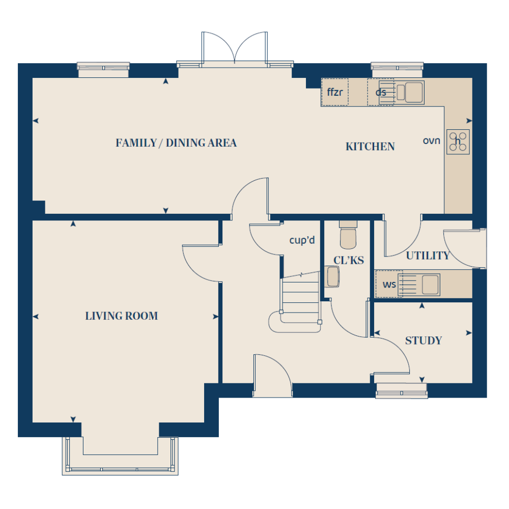 360, Harrington Lane, Exeter floorplan