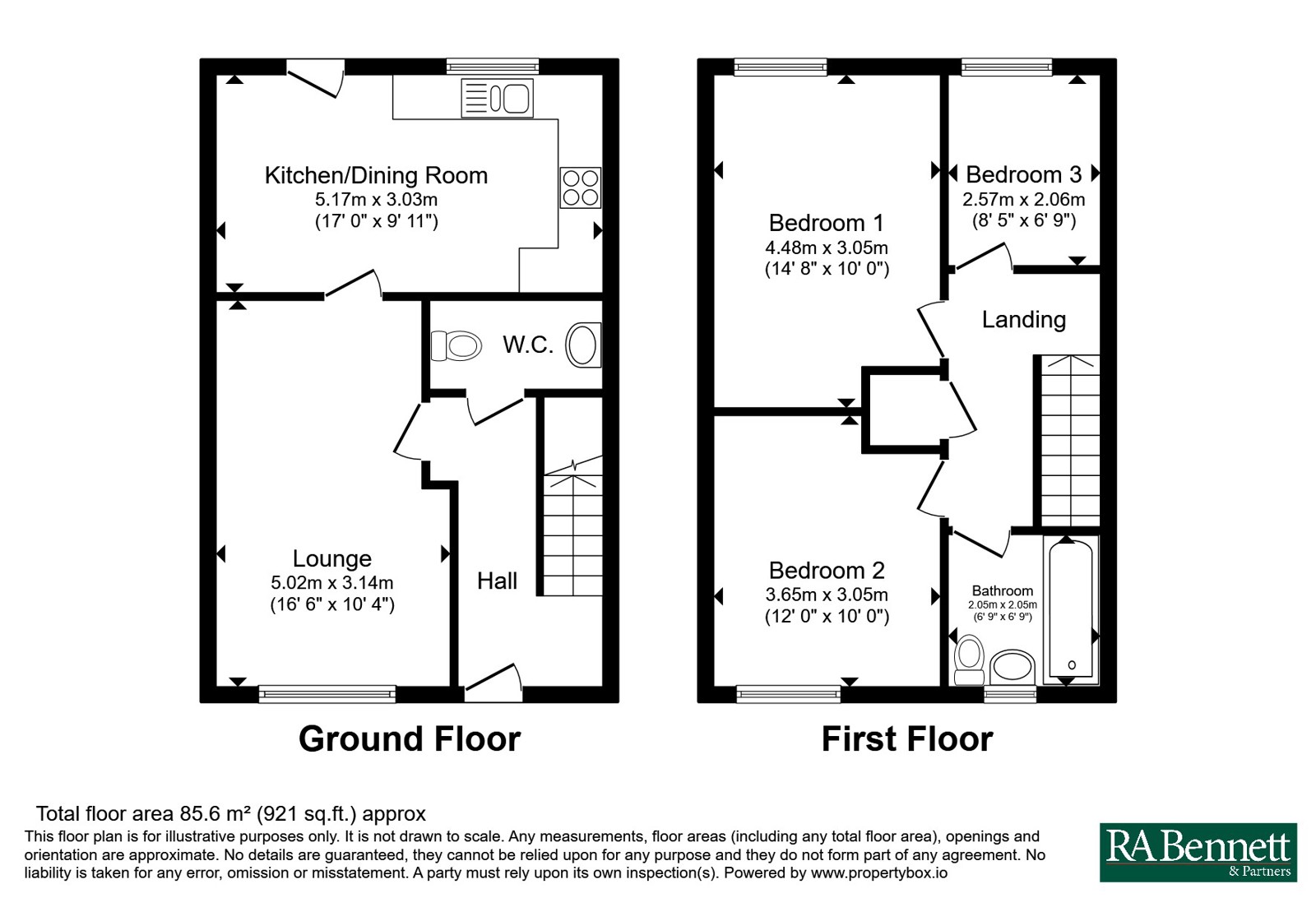 17, Whatling Way, Dursley floorplan