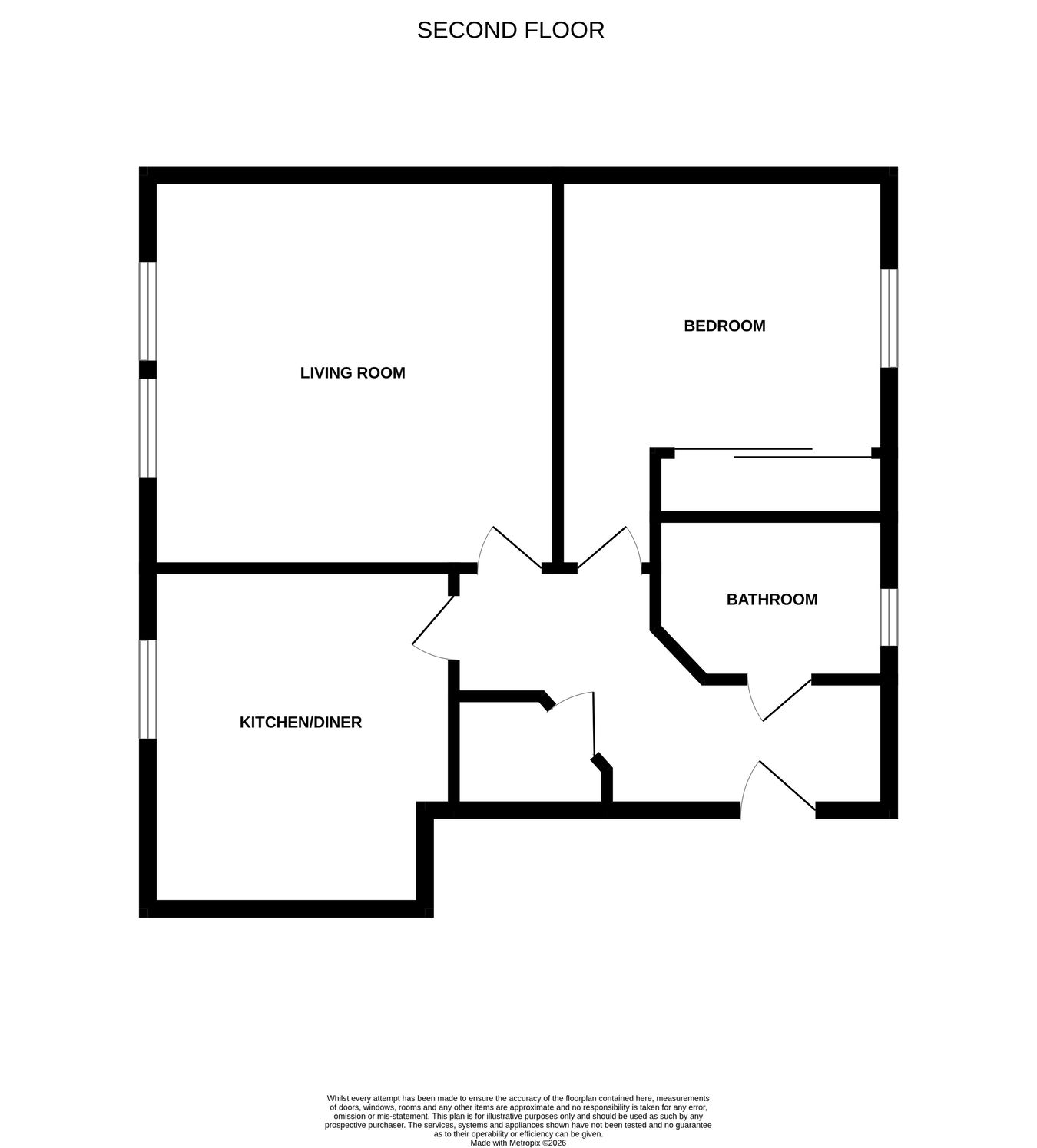 23, Robert Smith Court, Cowdenbeath floorplan