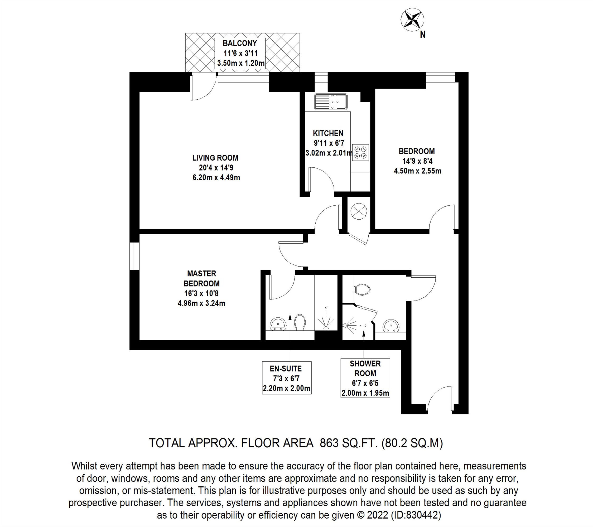 City Walk, London floorplan
