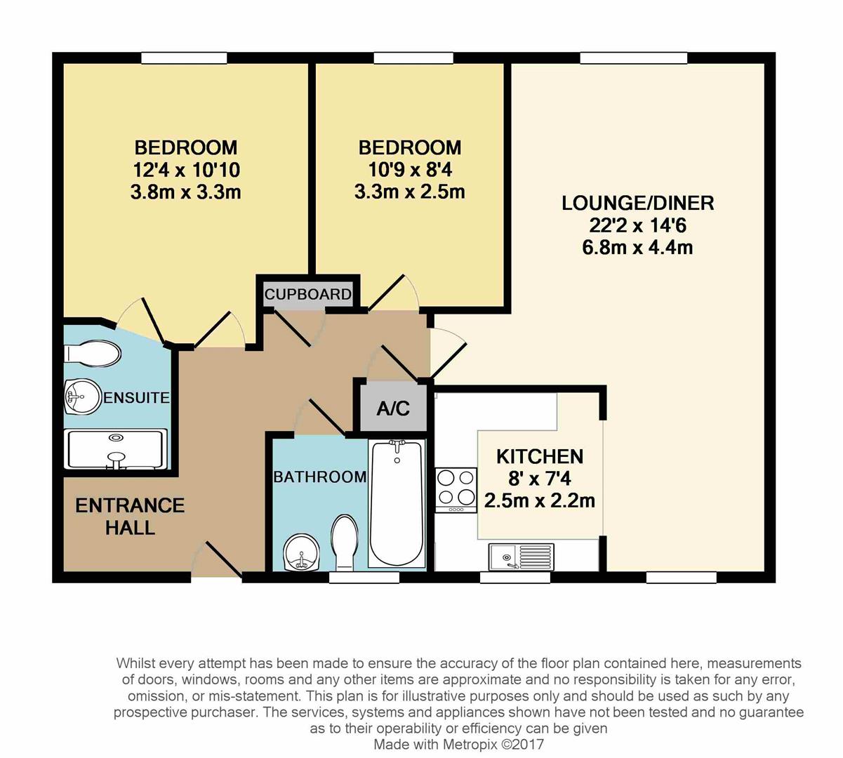 Flat 20, Cheena Court, Solario Road, Norwich floorplan