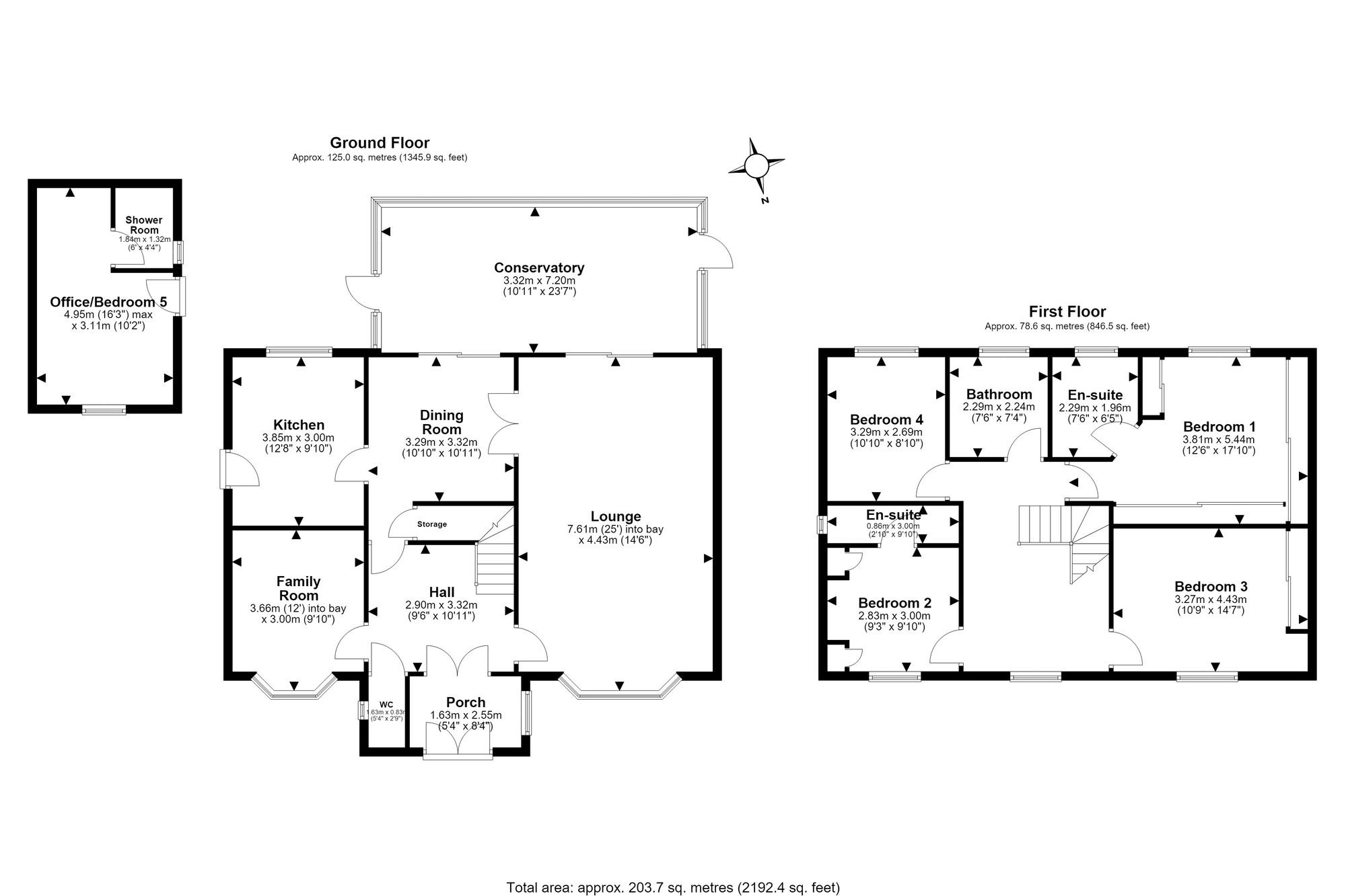 Forlaine Ince Lane, Chester floorplan