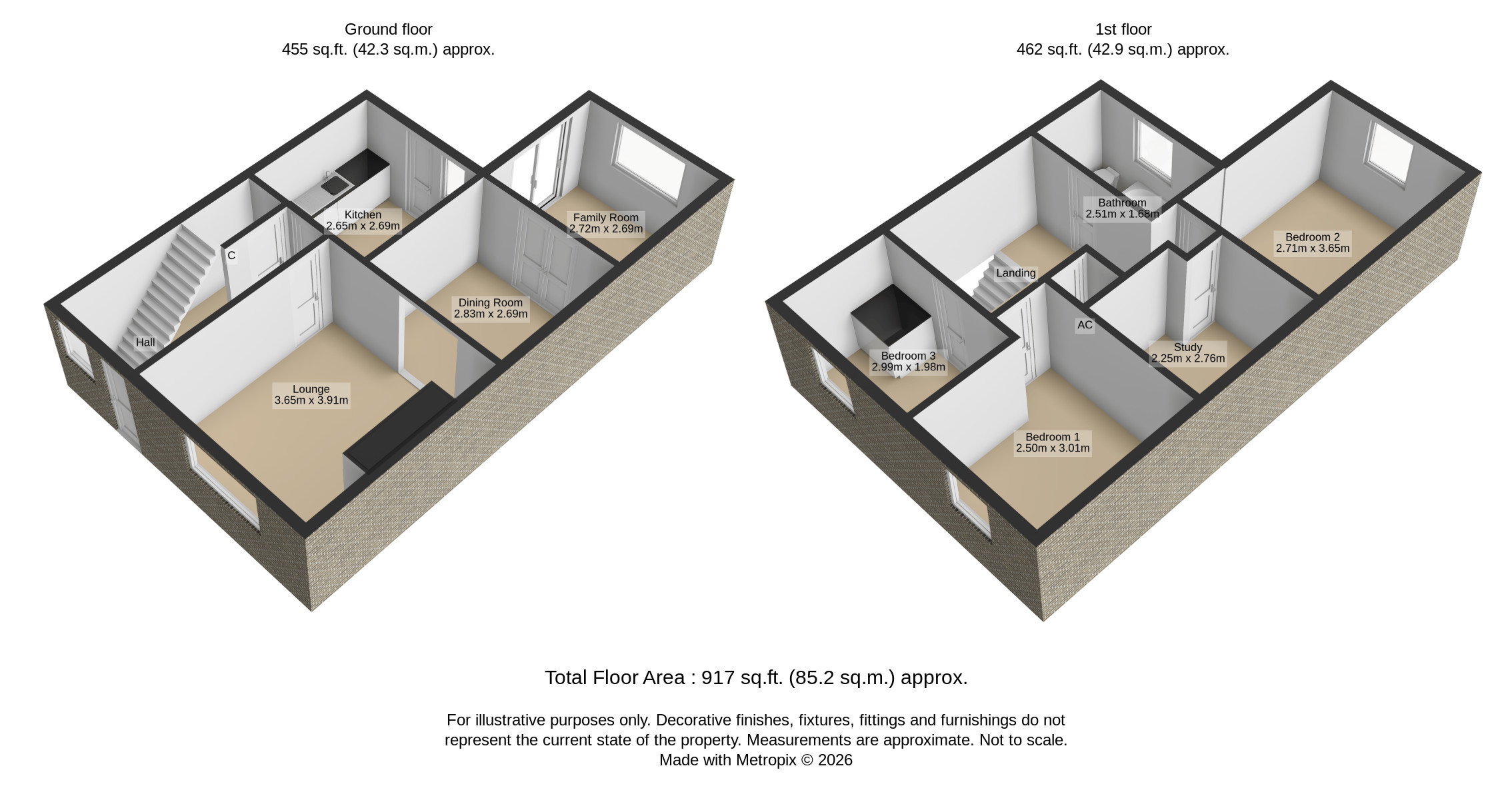15 Moorlands Park, Martock floorplan