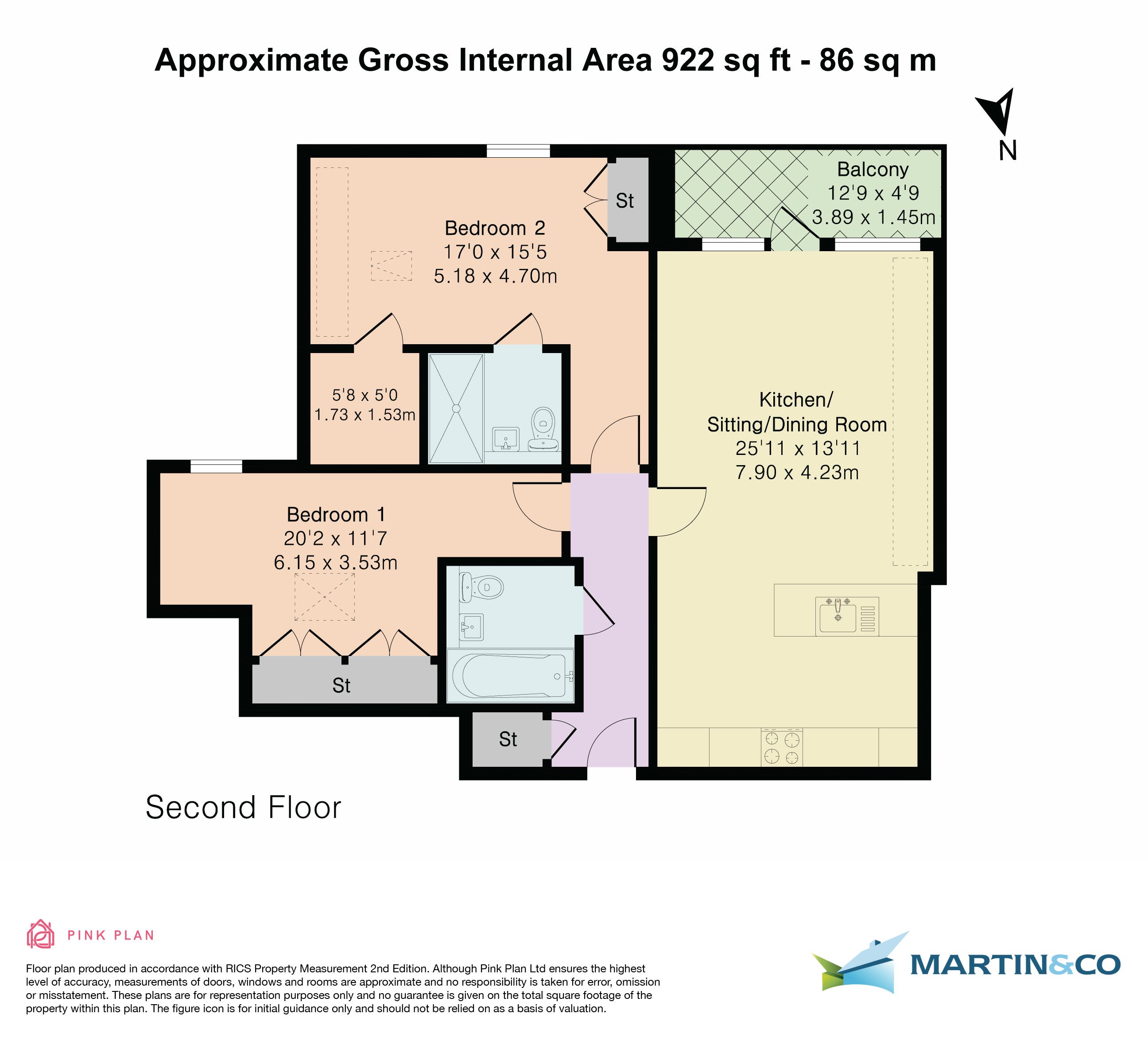 8 Banbridge Point, 6, Croham Valley Road, South Croydon floorplan