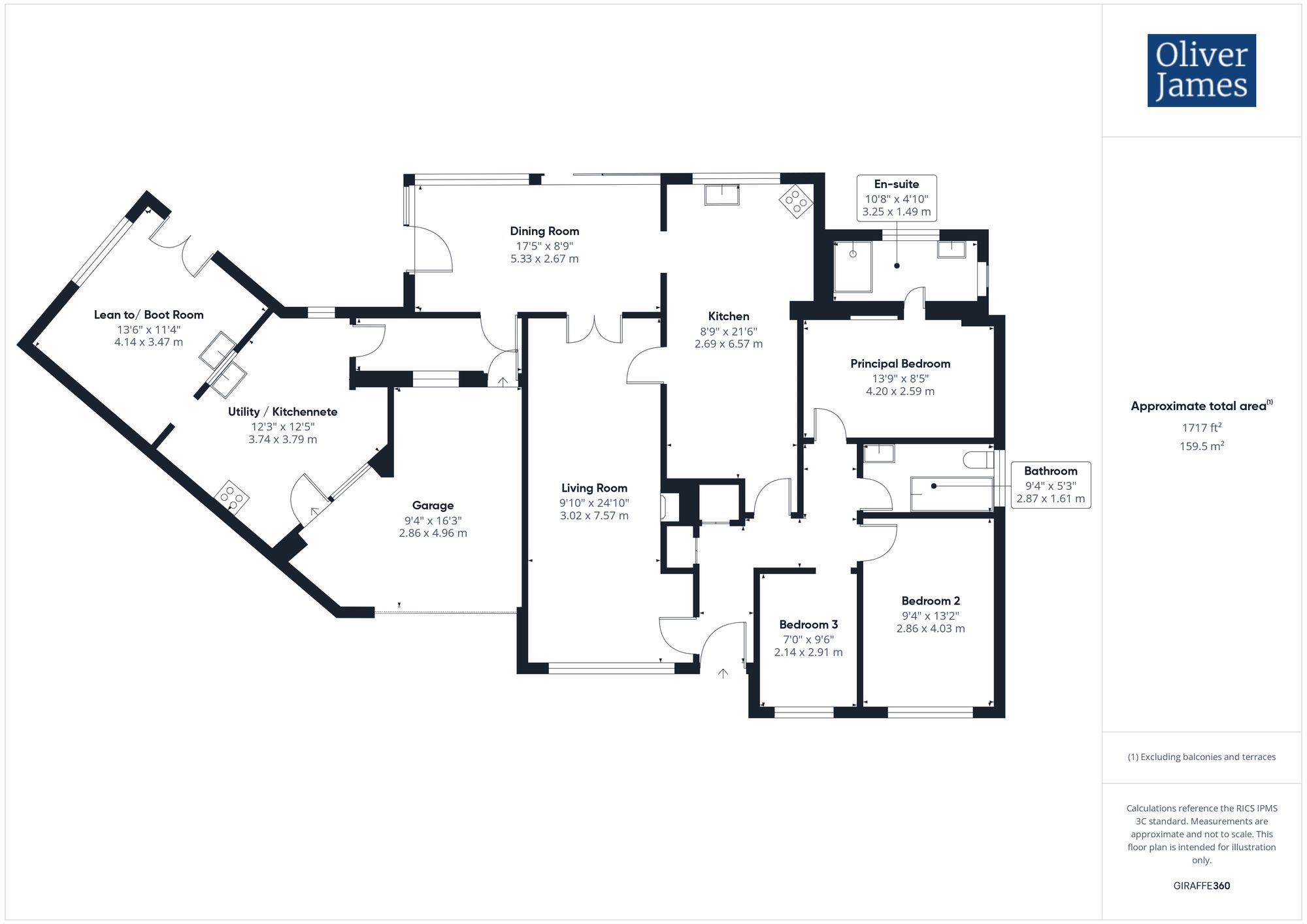 17 Mill Road, Huntingdon floorplan