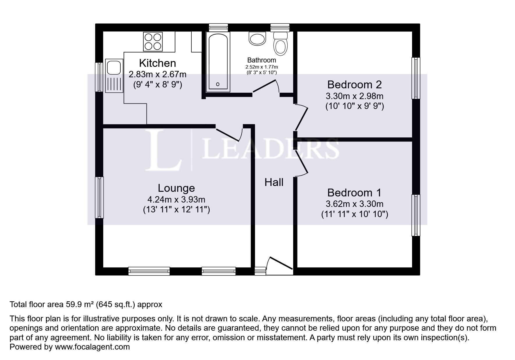 86A, Lyminster Road, Littlehampton floorplan