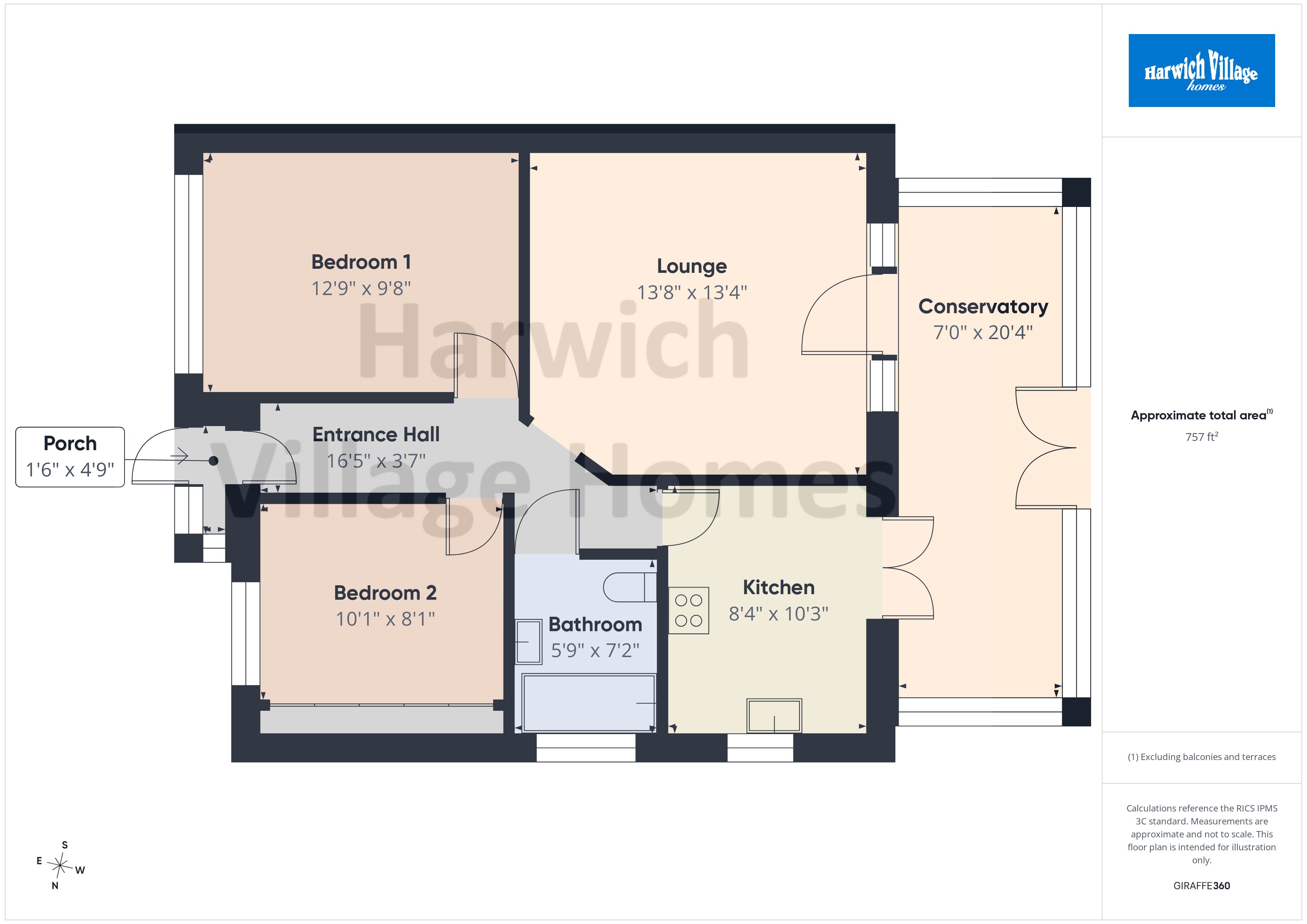 52, Beryl Road, Essex floorplan