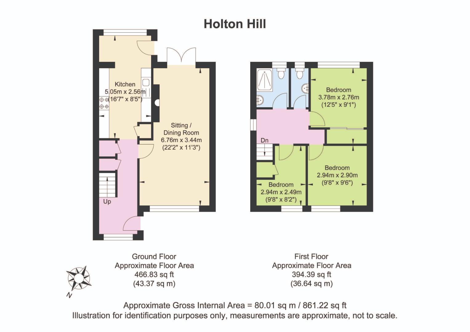 12, Holton Hill, Brighton floorplan