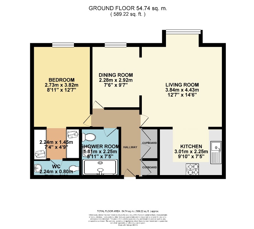 2 Bedrooms Flat for sale in Pembroke Lodge, Du Cros Drive, Stanmore HA7