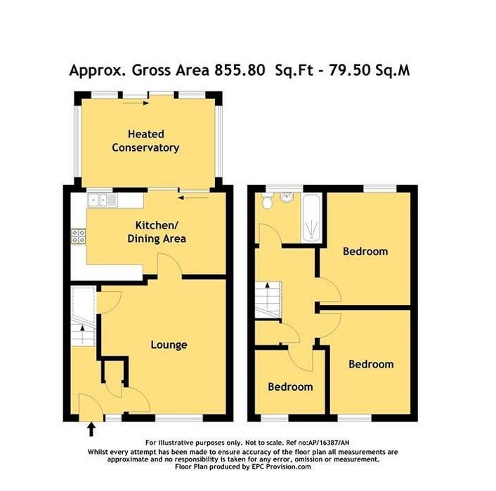 Pelican Close, Weston super Mare floorplan