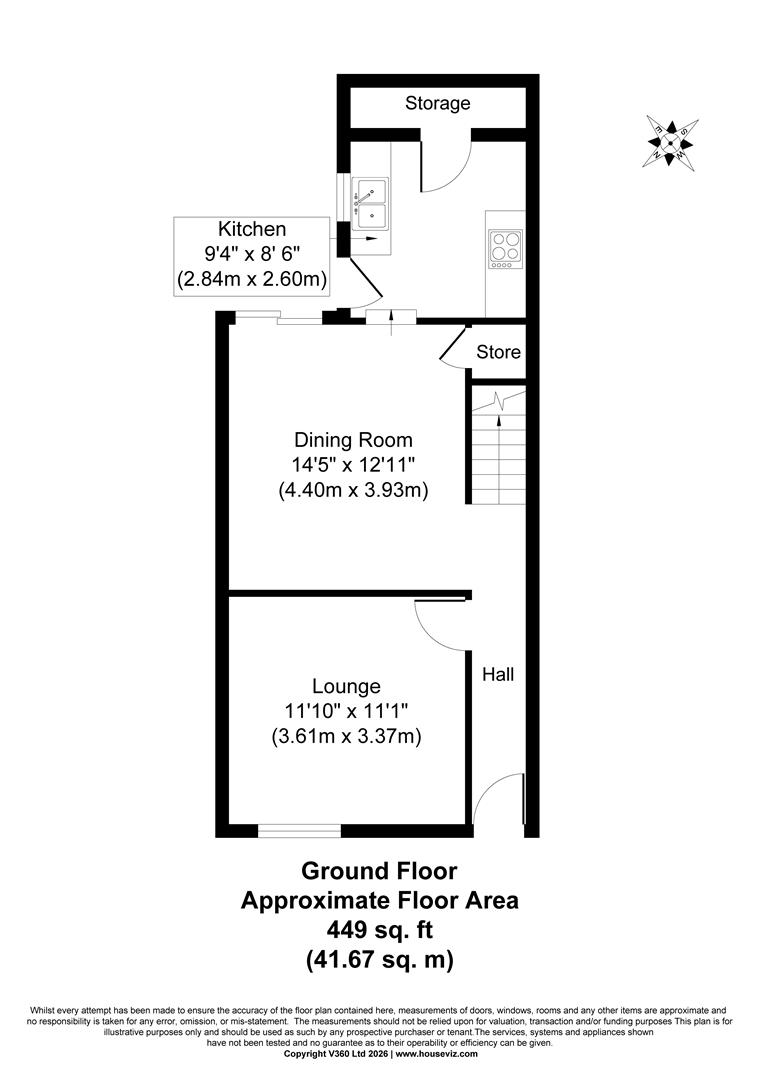 98, Pasture Road, Goole floorplan