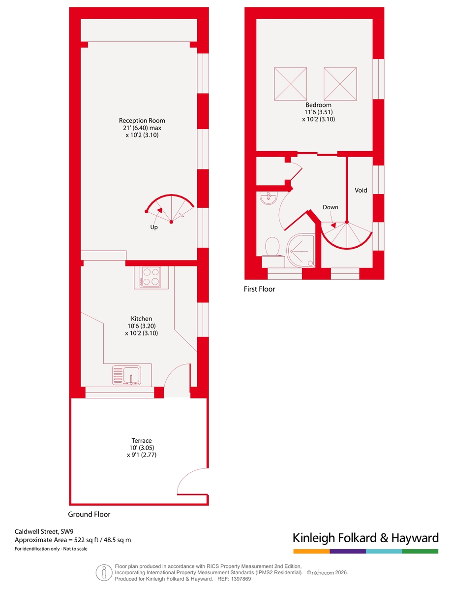 71, Caldwell Street, London floorplan