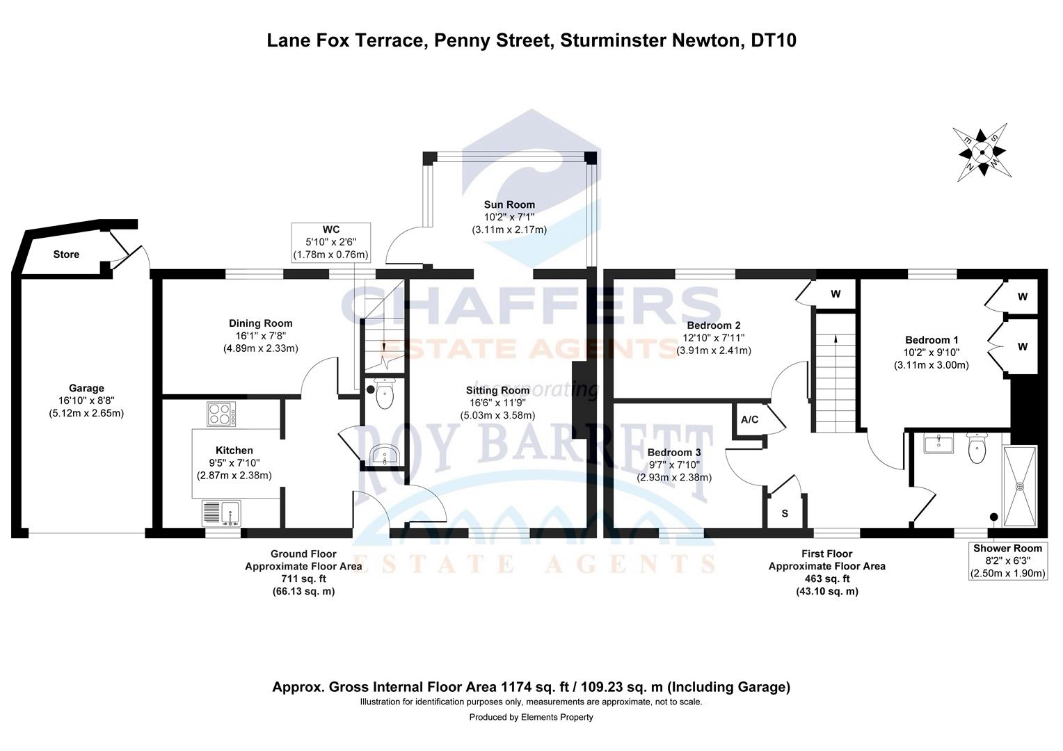 9 Lane Fox Terrace, Penny Street, Sturminster Newton floorplan