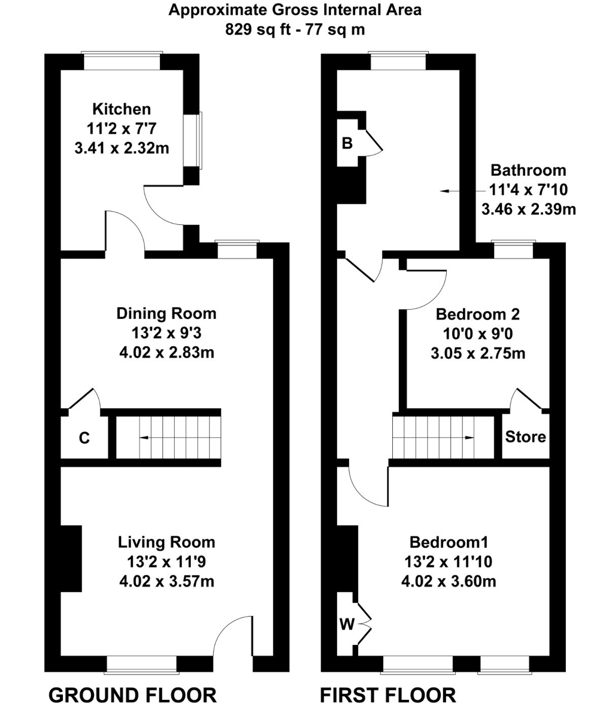 Eastbourne, East Sussex floorplan
