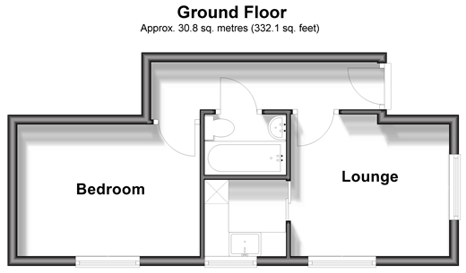 Granville Road, Totland Bay floorplan