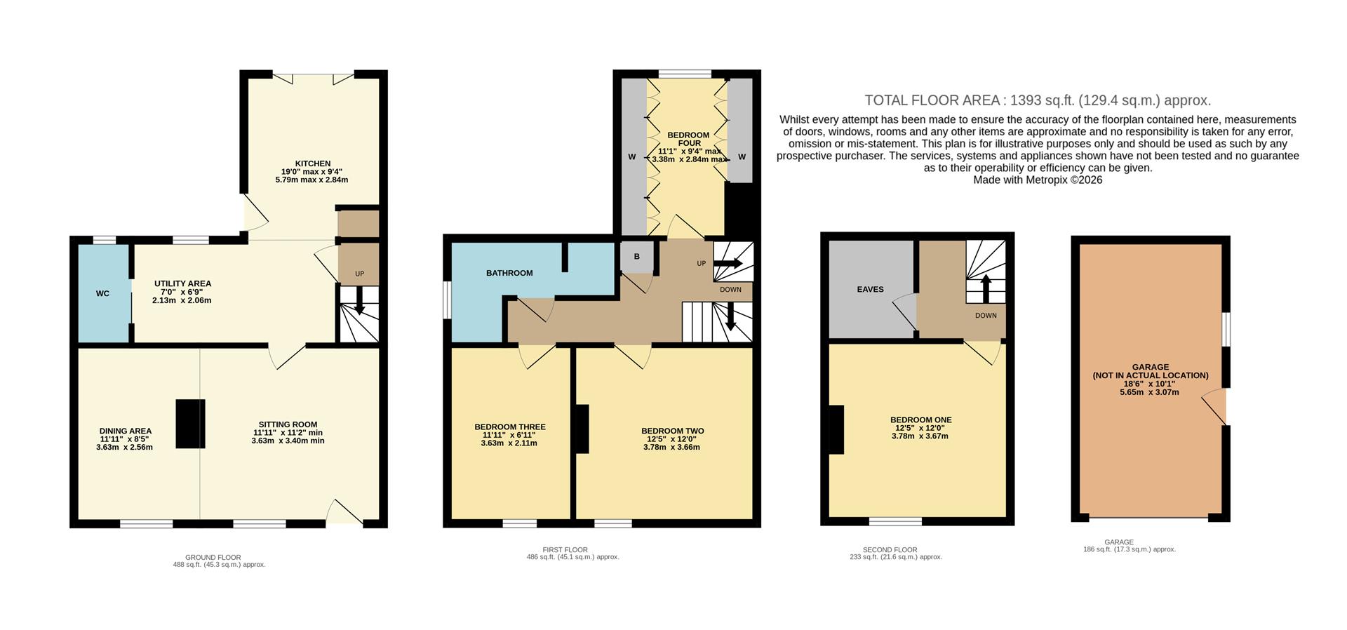 80, London Road, Chippenham floorplan